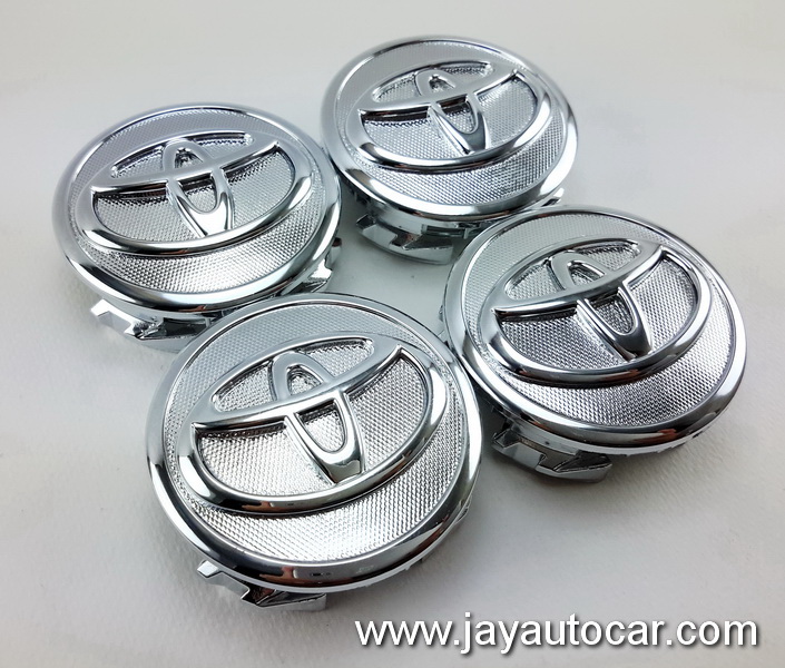 ฝาล้อรถยนต์ สำหรับ ล้อแม็ก เดิมโตโยต้า สำหรับ Camry ขนาด 60 มิล 1ชุด 4ชิ้น ฝาแท้ครับ