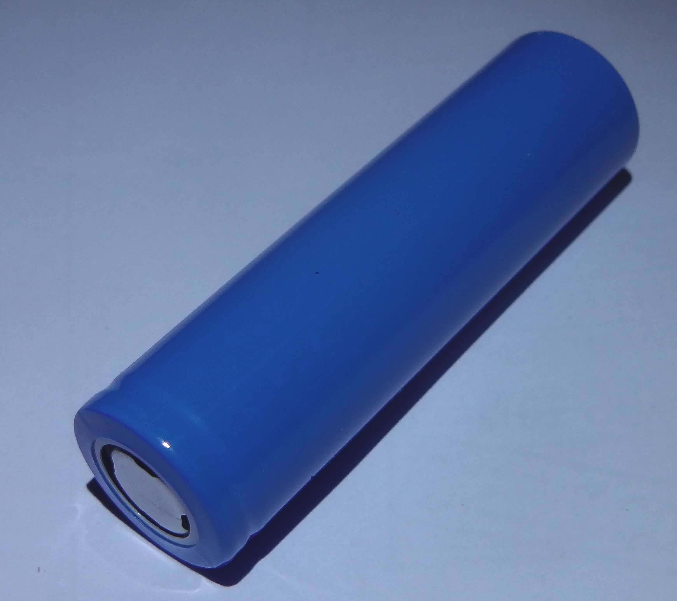 ถ่านชาร์จ-แบตเตอรี่ 18650-สีฟ้า/ Li-Ion 18650 Rechargeable battery 18650 3.7 V 1300 mAh-Blue