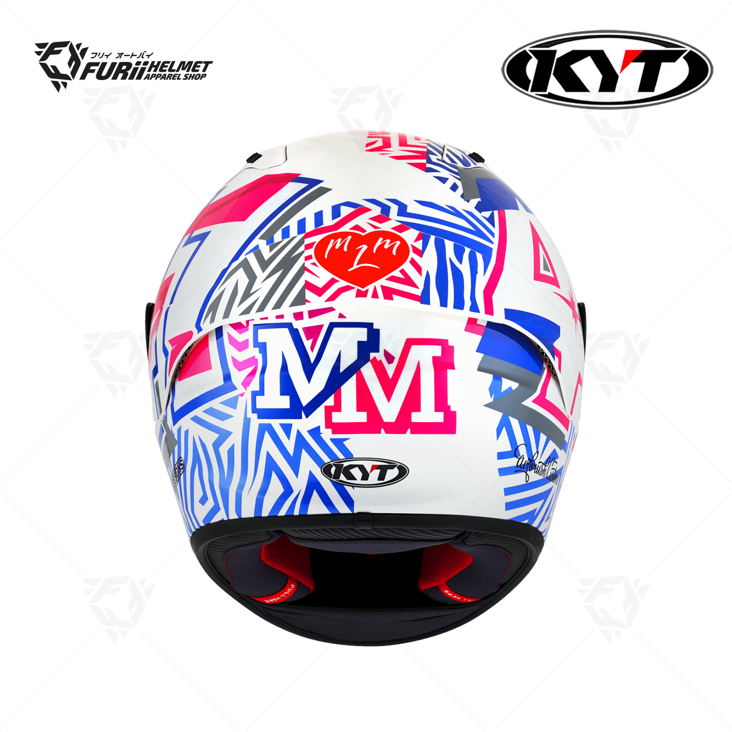 หมวกกันน็อค KYT : NZ-RACE ESPARGARO 2022 REPLICA WITH RAW/E06