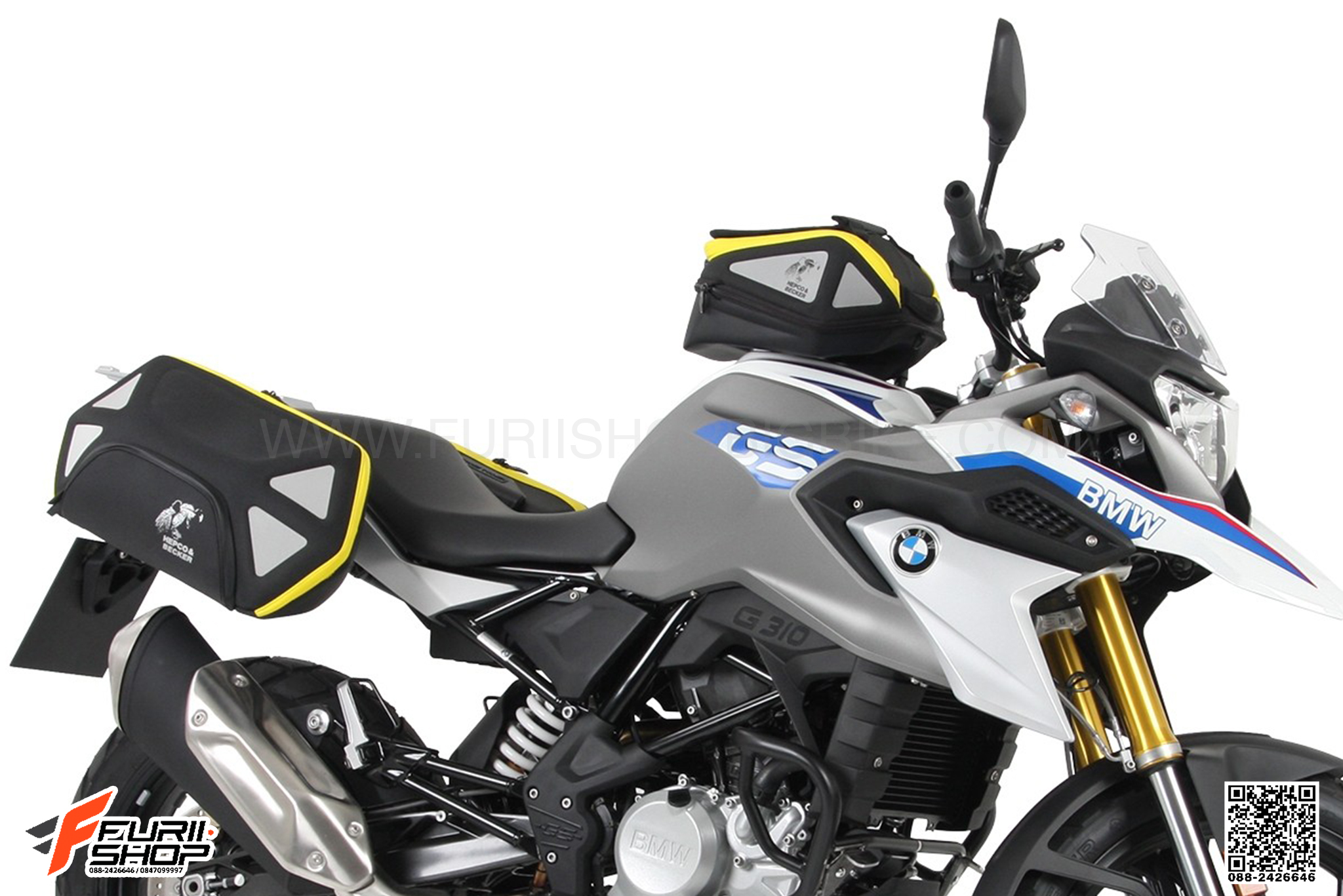 กระเป๋าติดถัง HEPCO&BECKER FOR BMW G310GS