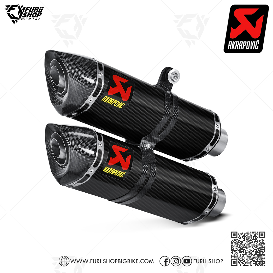ท่อแต่ง Akrapovic slip on carbon : for Ducati Street Fighter 848/1100