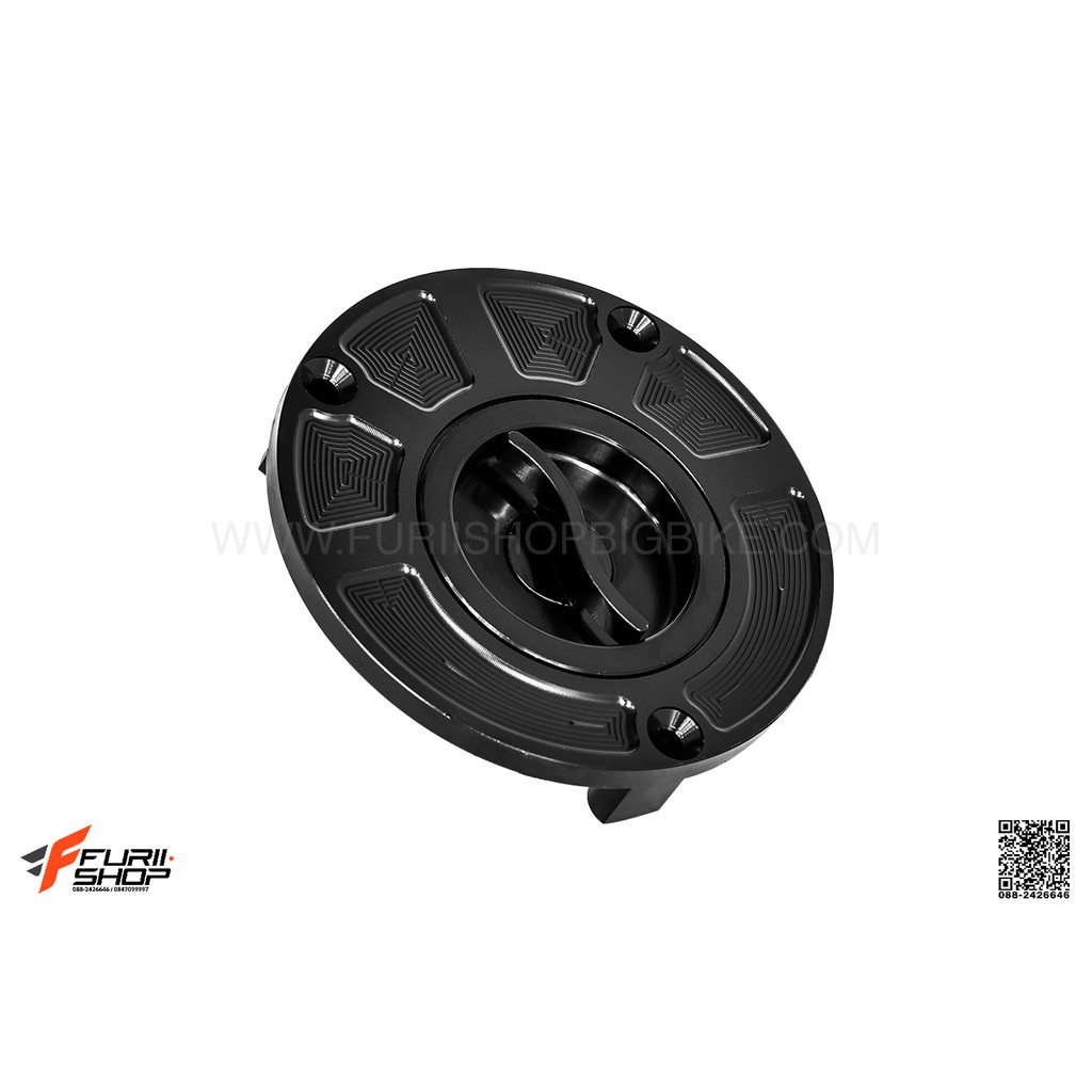ฝาถังน้ำมัน RACING POWER สีดำ FOR HONDA CB650F/CBR650F