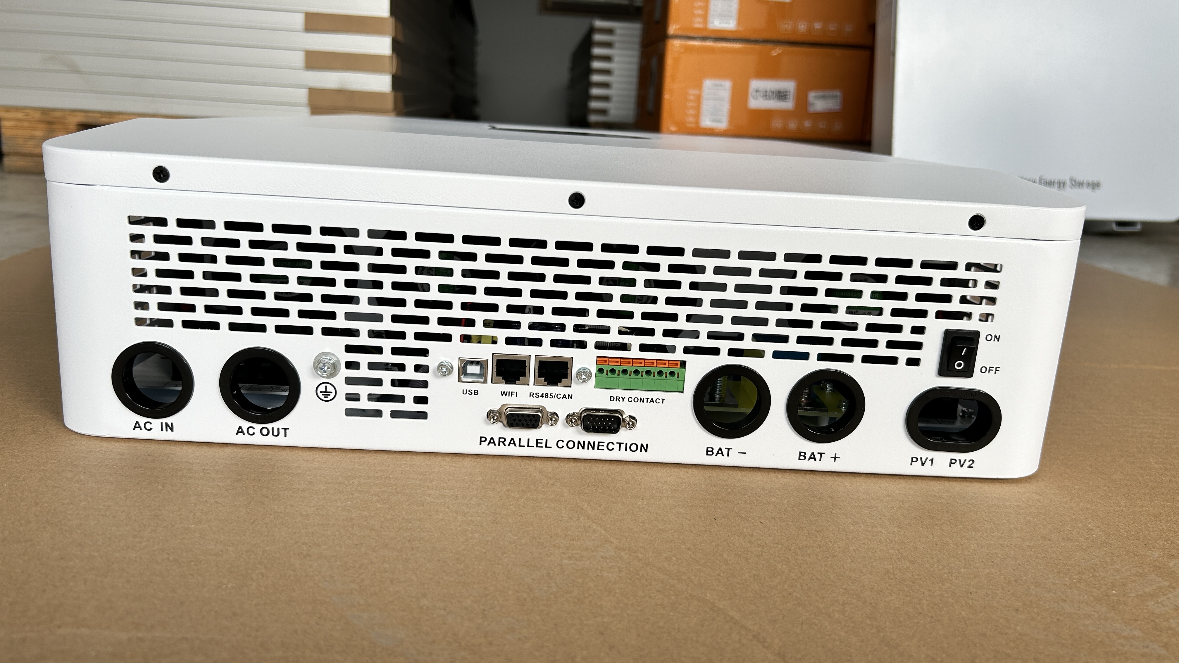 SRNE Hybrid inverter 10kW ไฮบริดออฟกริด (พร้อมฟังค์ชั่นออนกริดจากแผง / ออนกริดฝั่งACoutput หมดปัญหาไฟย้อน)WIFI และ ระบบแบต48V(ทำงานแบบไม่ต่อแบตได้)