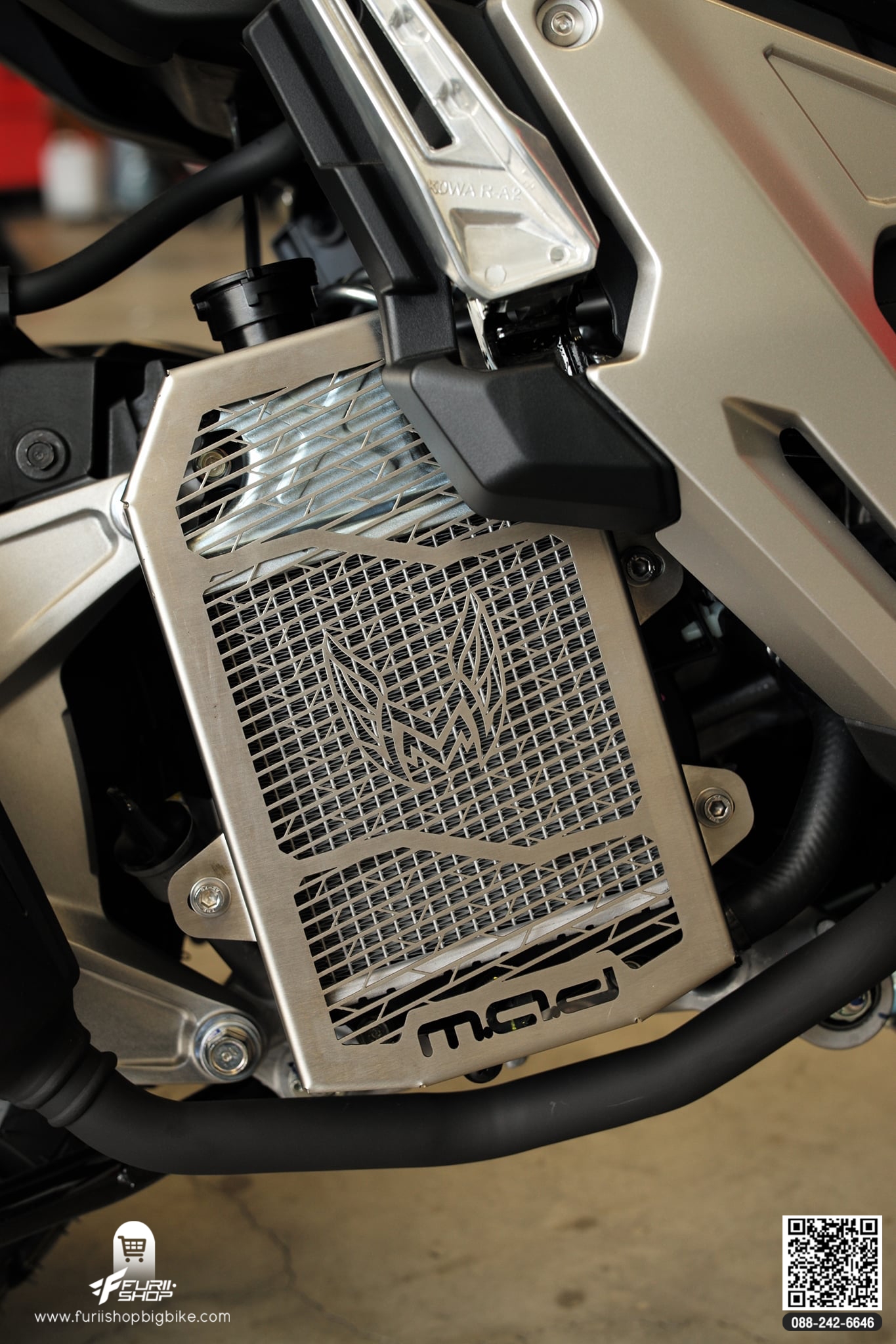 การ์ดหม้อน้ำ Radiator Guard M.A.D FOR HONDA ADV150 2019