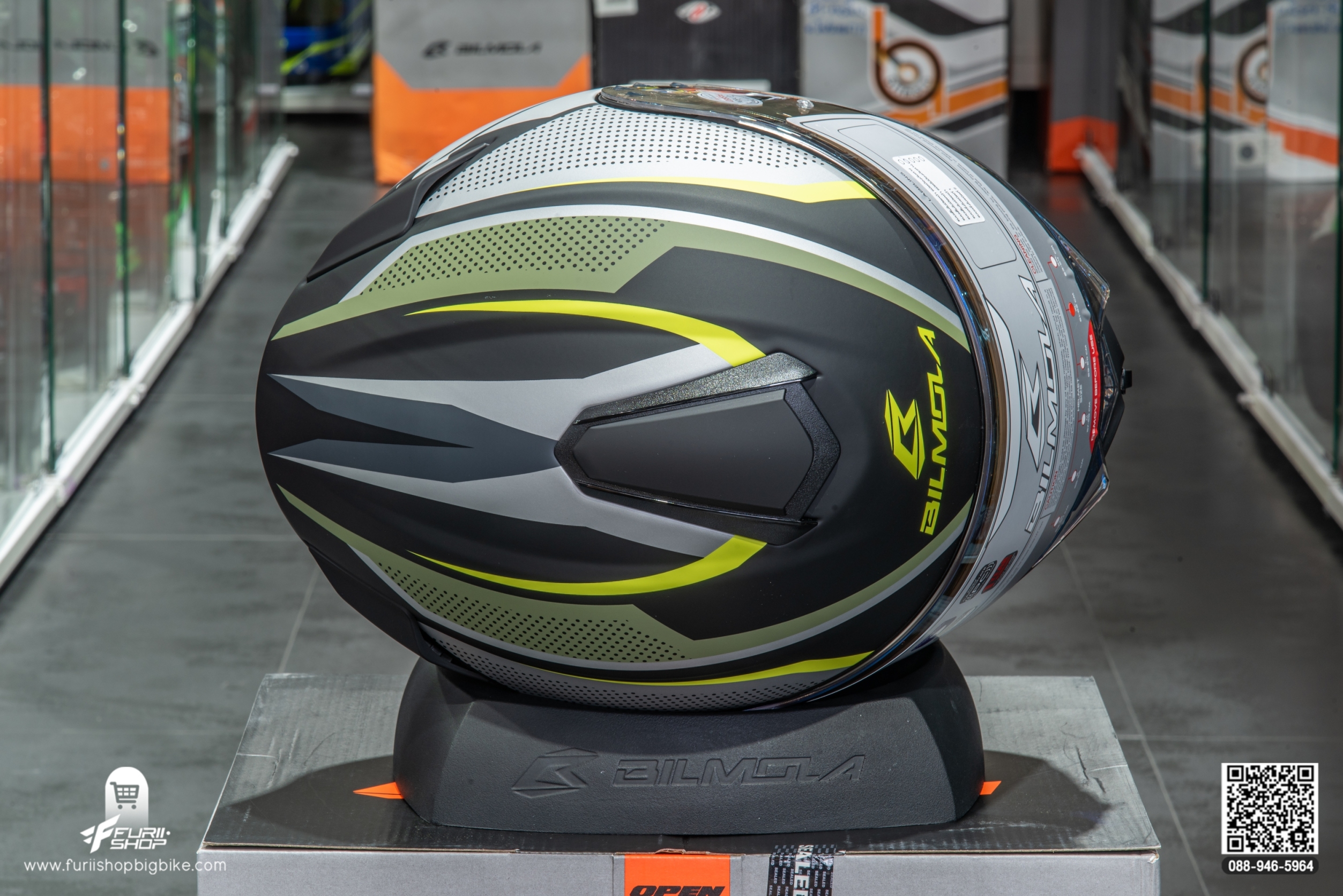 หมวกกันน็อค BILMOLA EXPLORER SX GREEN (MATTE)