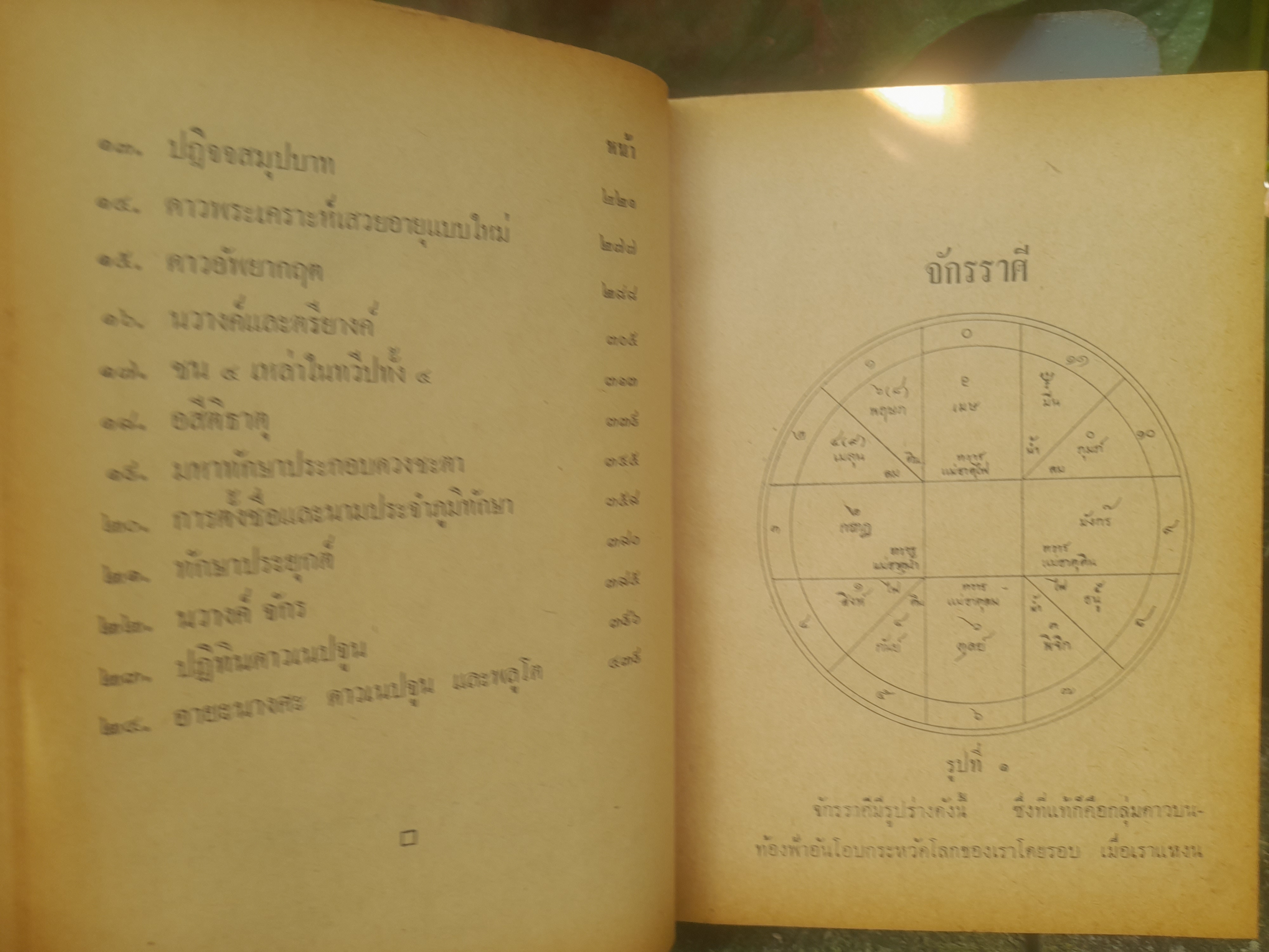 หนังสือโหราศาสตร์ รวมผลงานการค้นคว้าของ พลูหลวง หรือ ประยูร อุลุชาฎะ หรือ น. ณ ปากน้ำ ศิลปินแห่งชาติ สาขาทัศนศิลป์ (จิตรกรรม)