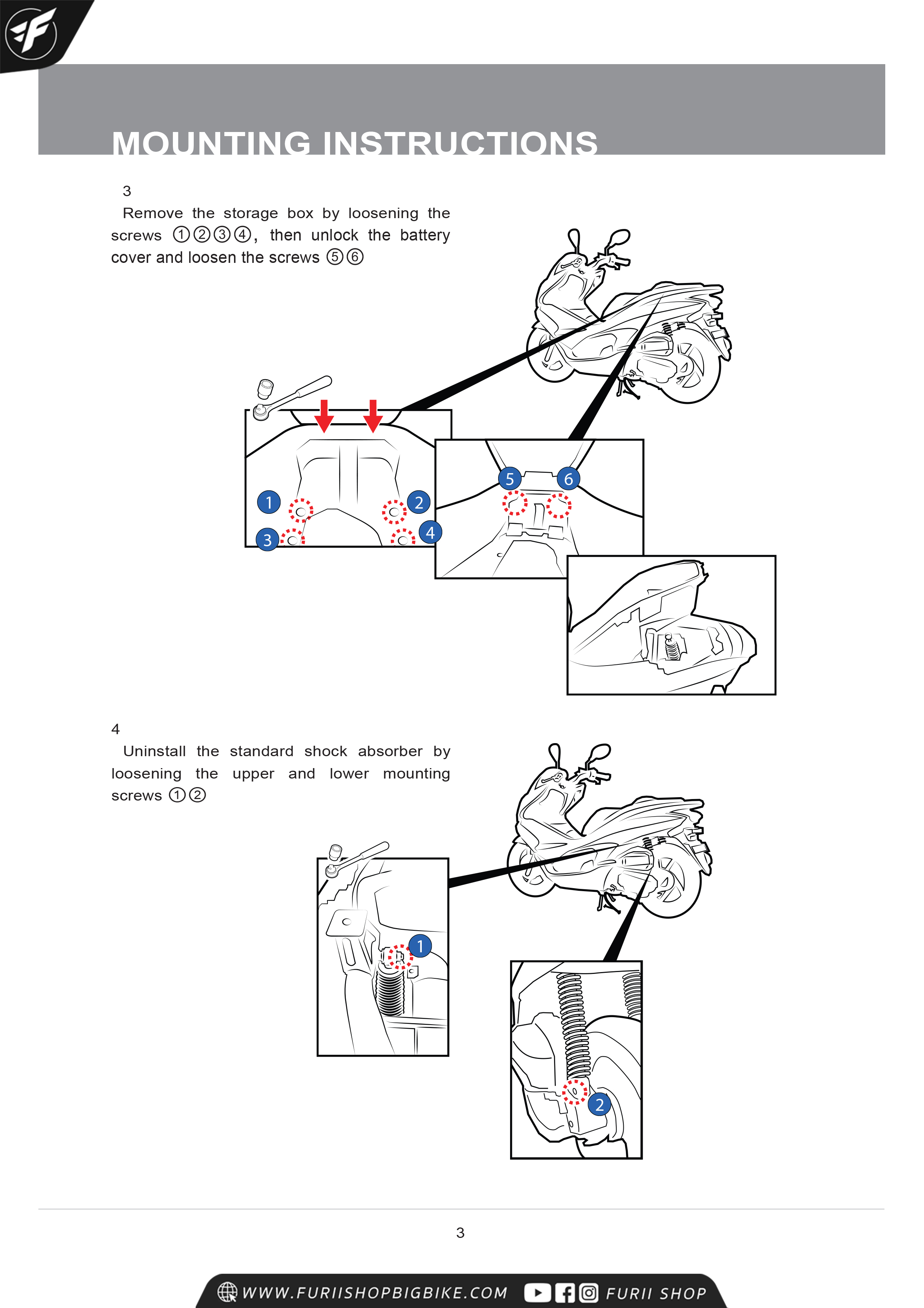 โช๊ค โช๊คอัพ โช๊คแต่ง โช๊คมอเอตร์ไซค์ OHLINS HO 738 FOR HONDA PCX150