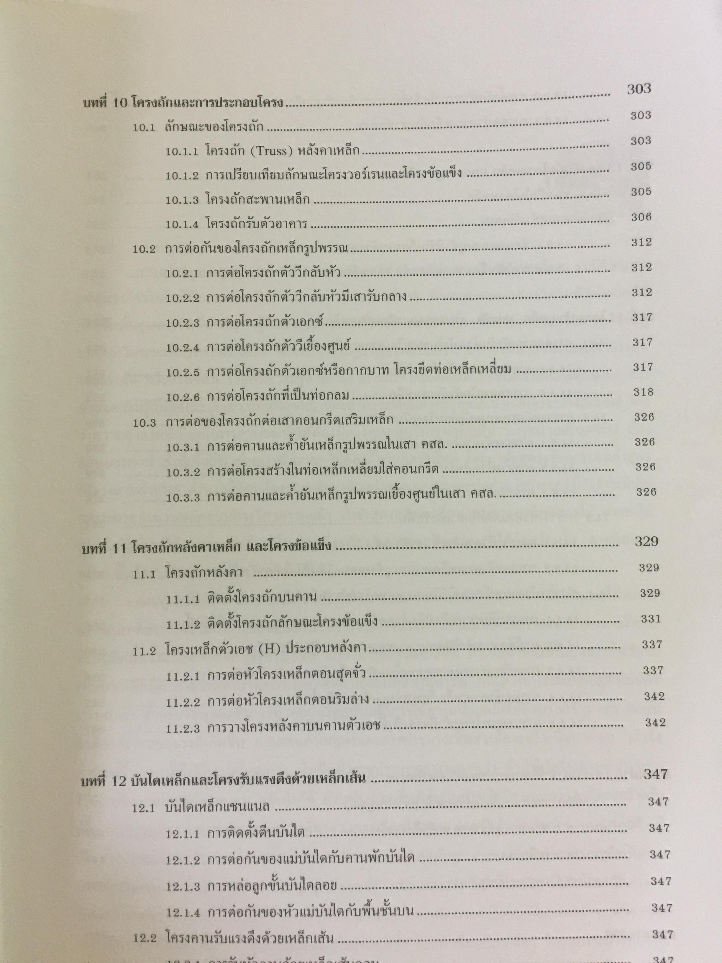 การก่อสร้าง โครงสร้างเหล็ก ผู้เขียน รศ.ดร.พิภพ สุนทรสมัย สำนักพิมพ์ ส.ส.ท. สมาคมส่งเสริมเทคโนโลยี ไทย-ญี่ปุ่น 0 กก.