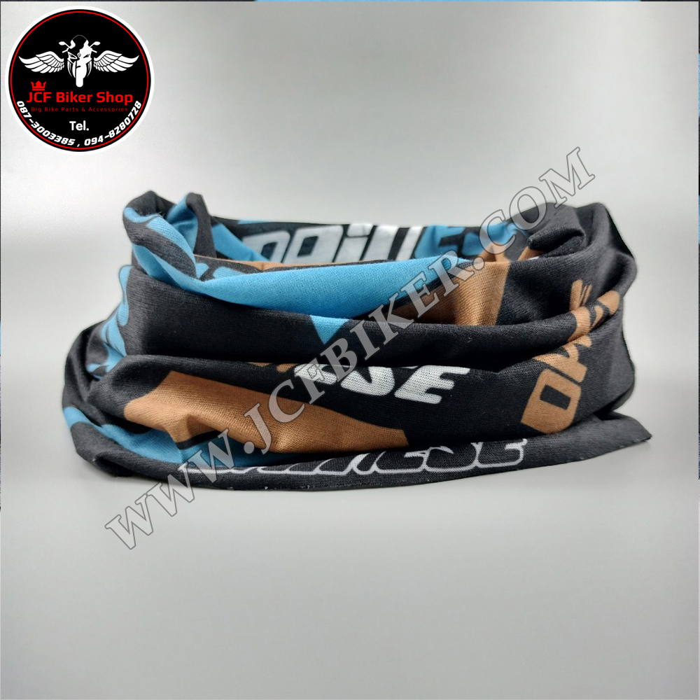 ผ้าบัฟ Dainese สีดำน้ำเงิน