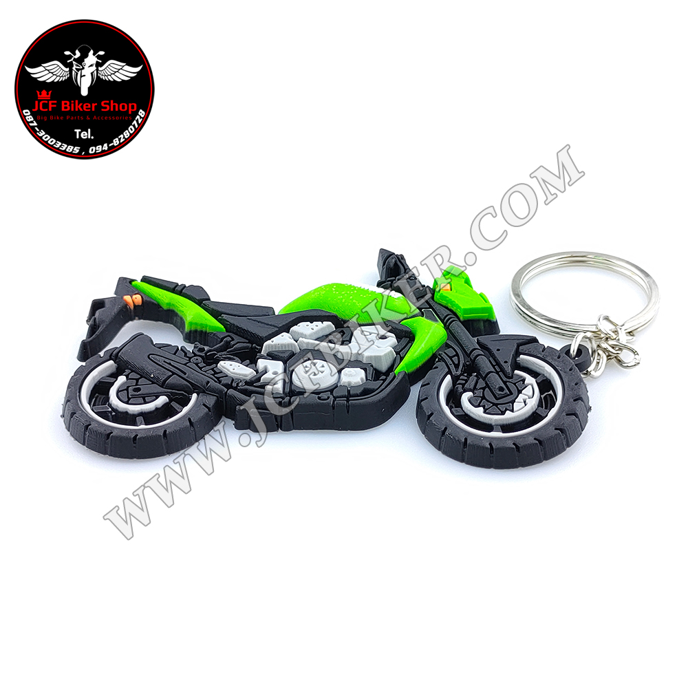 พวงกุญแจรูปมอเตอร์ไซค์ บิ๊กไบค์ รถ Kawasaki ER6N