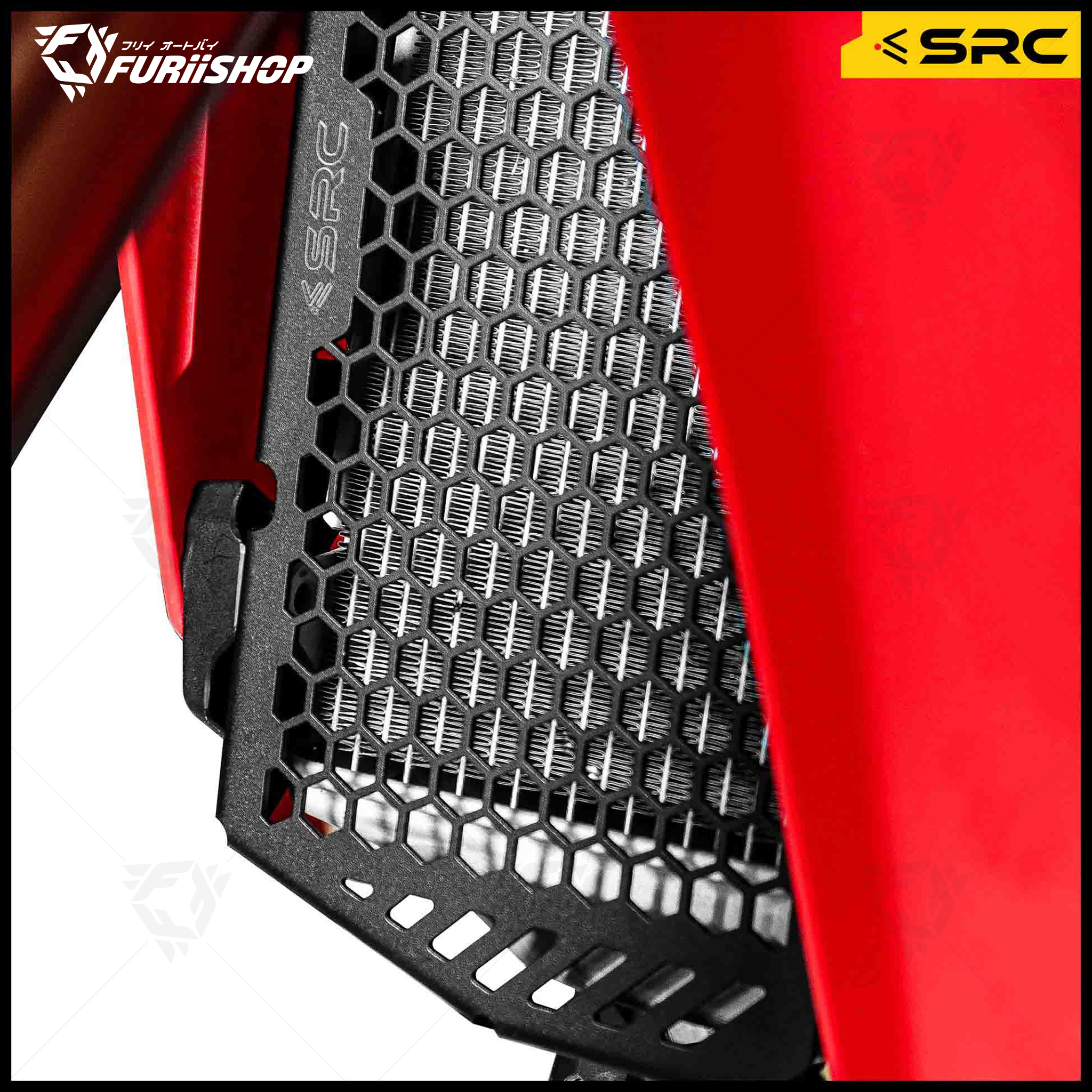 RADIATOR GUARD : FOR HONDA CRF 300 L / 300 RALLY