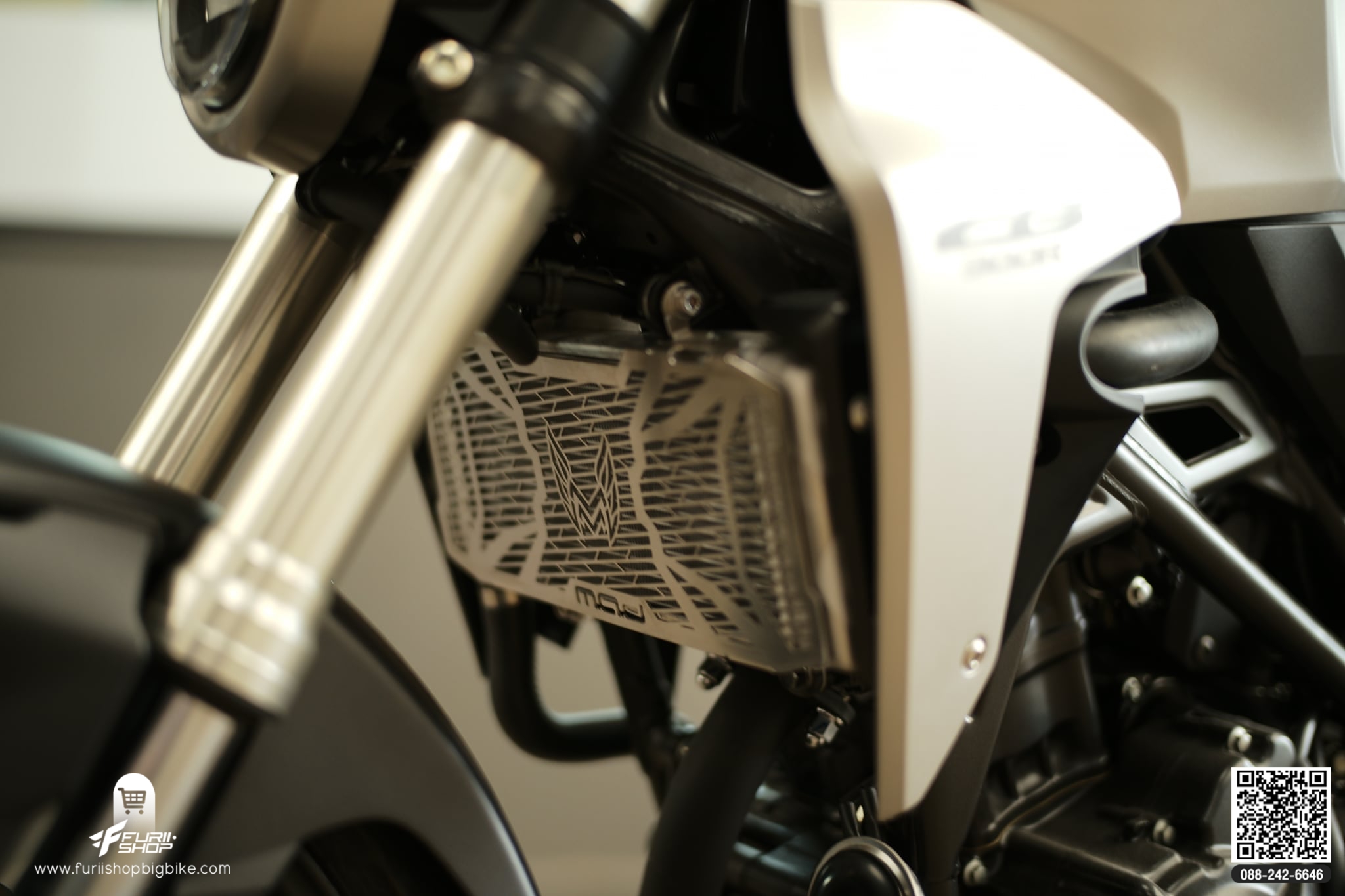 การ์ดหม้อน้ำ Radiator Guard M.A.D FOR HONDA CB300R 2018