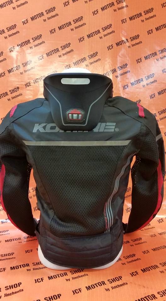 เสื้อการ์ดสำหรับใส่ขับมอเตอไซค์ เสื้อแจ็คเก็ตขับมอเตอร์ไซค์ Komine JK-069 วัสดุผ้าตาข่าย 3D ระบายอากาศ การ์ดCE Protector 7จุด