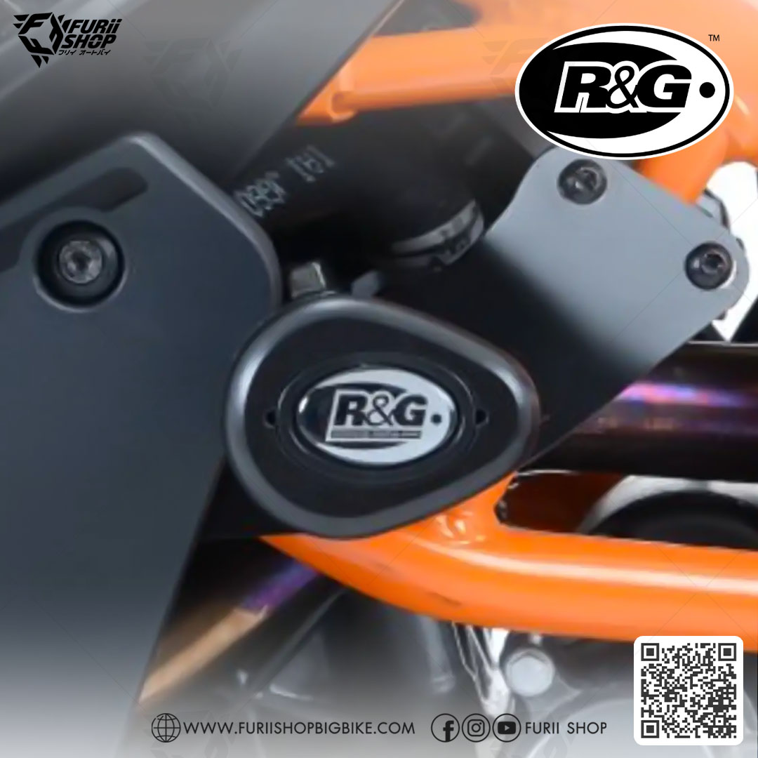 กันล้มกลาง R&G Crash Protector : for KTM RC125/200/390