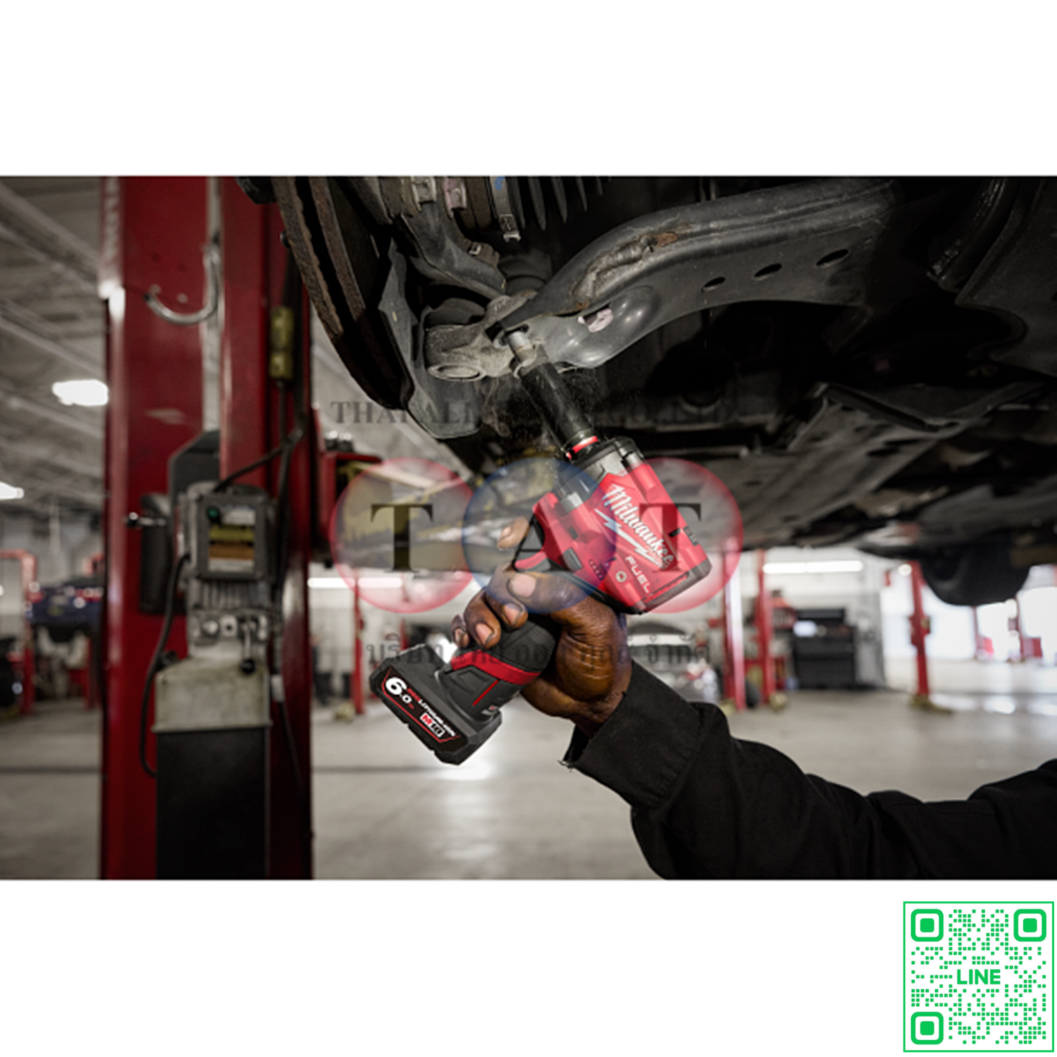 Milwaukee M12 FIW2F38-0 บล็อกกระแทกไร้สาย 3/8 นิ้ว | แรงบิดสูง 745Nm