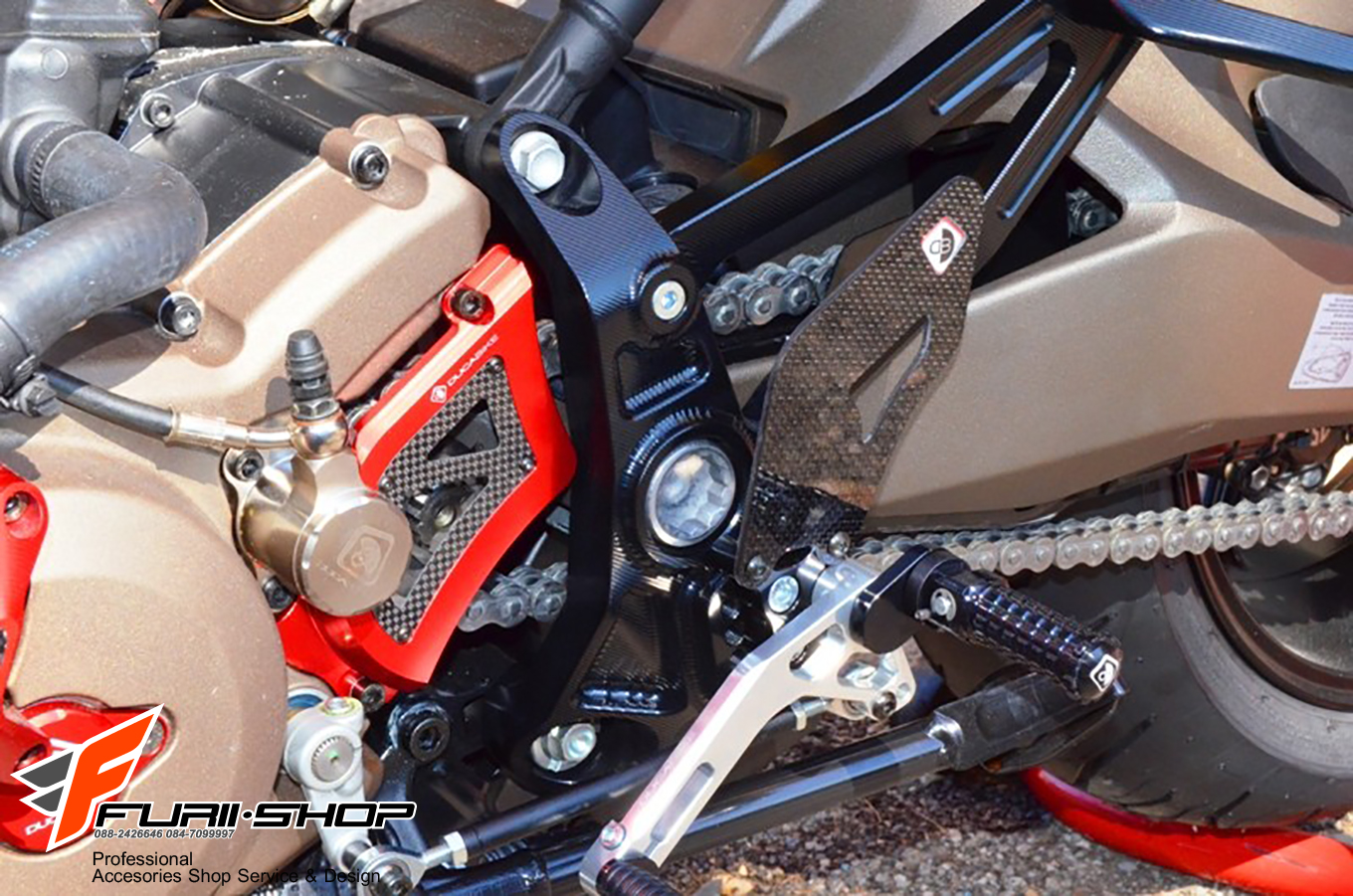 เกียร์โยง DUCABIKE FOR DUCATI MONSTER821