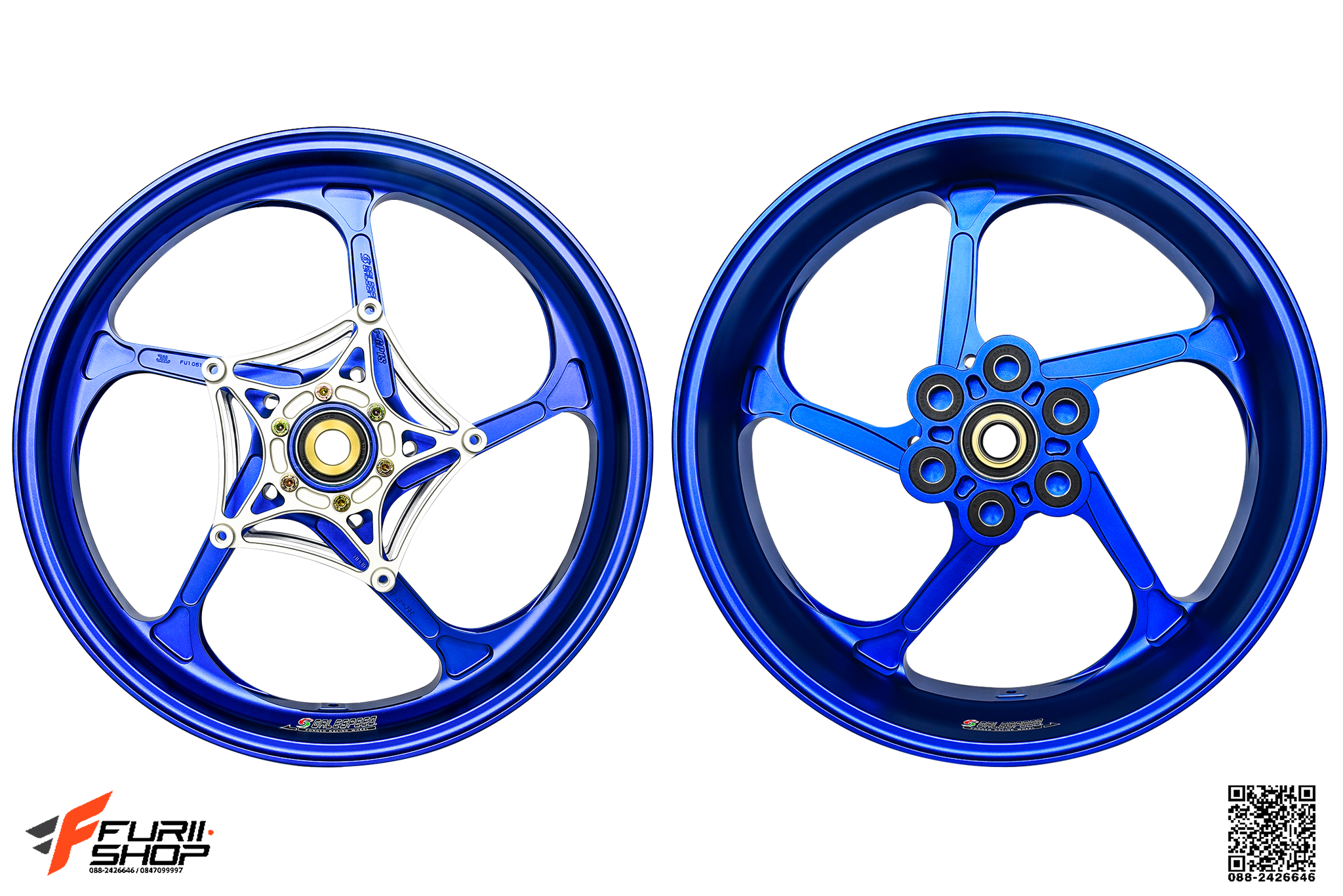 ล้อแต่ง GALESPEED TYPE-GP1S สีน้ำเงิน FOR BMW S1000R/S1000RR