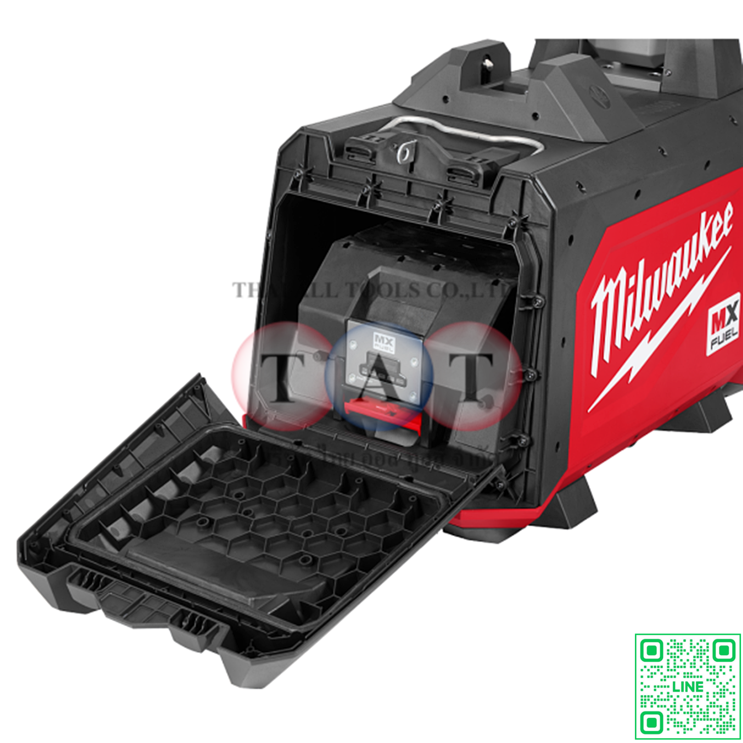 Milwaukee MXF TLIC-0 ไฟทาวเวอร์คอมแพคไร้สาย 15,000 ลูเมน | ทนทาน IP56