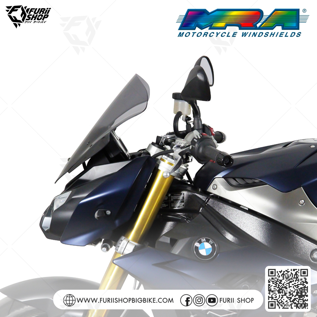ชิลด์ MRA Windshield Touring : for BMW S1000R Naked 2017-2020