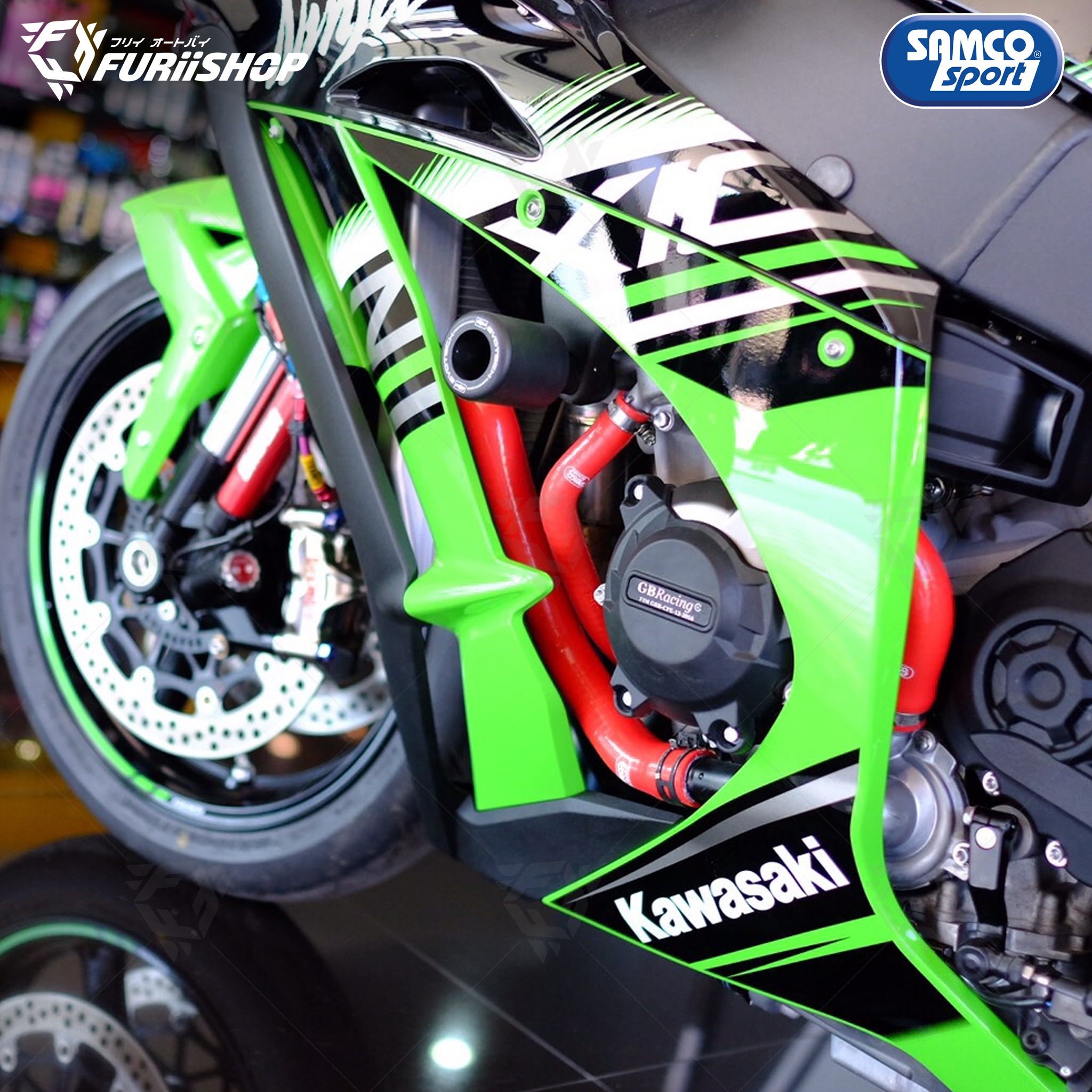 ท่อ SAMCO (BY PASS) For : ZX10R
