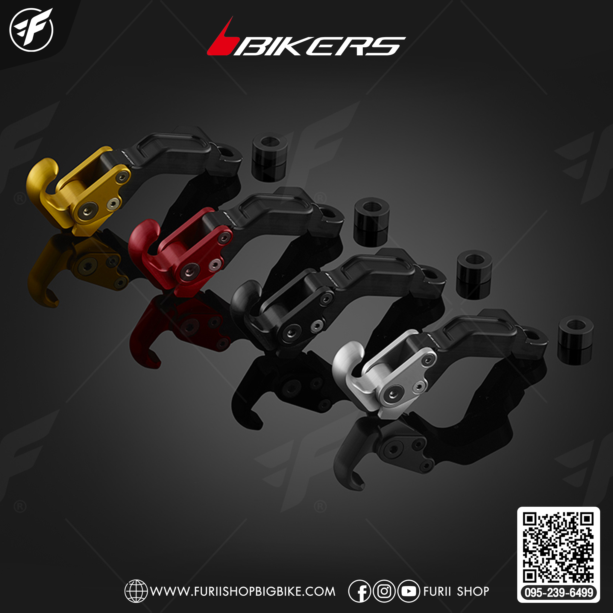 Bikers ชุดที่แขวนของ for Malaguti Madison150