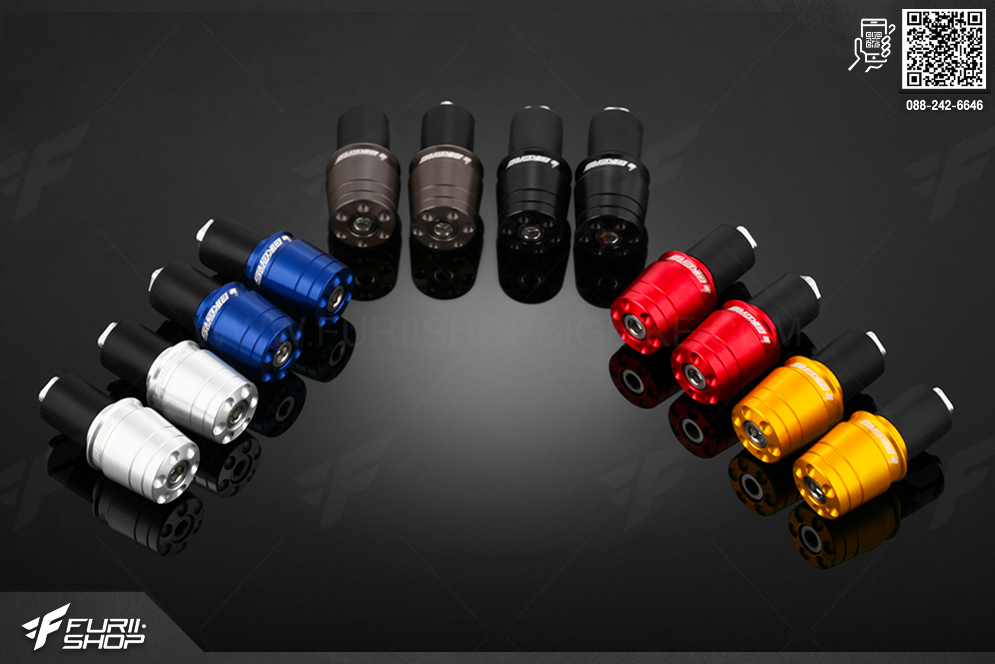 ปลายแฮนด์ สำหรับแฮนด์แต่ง Bikers Bikers Honda MSX125