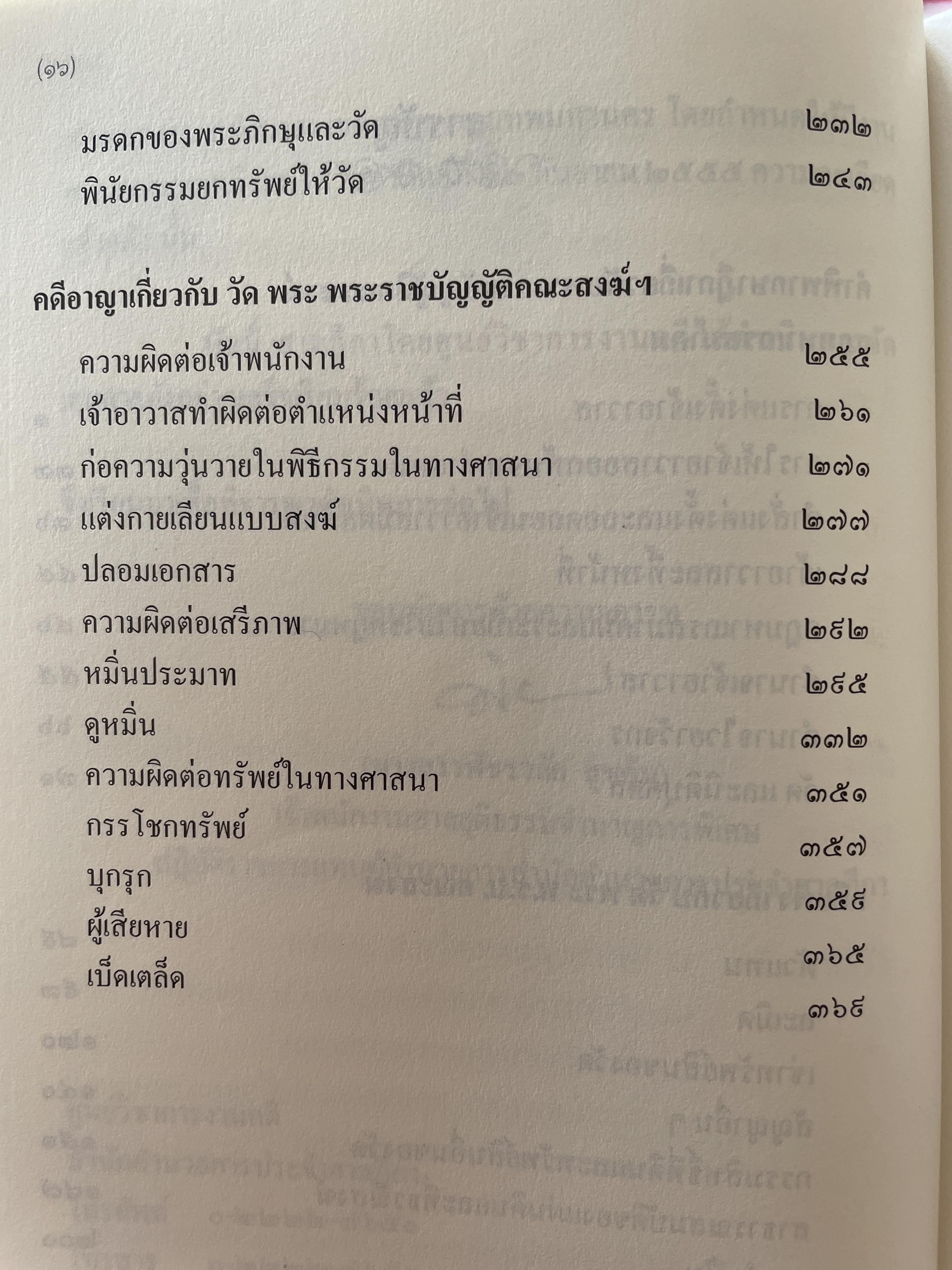 คดีพระ รวมคดีเกี่ยวกับ วัด พระสงฆ์ และพระราชบัญญัติคณะสงฆ์ ตั้งแต่ พ.ศ.2525 ถึงปัจจุบัน (ฉบับปรับปรุง พ.ศ.2555) รวบรวมโดย พ.ต.อ.สวิง ทรัพย์แสง ,ธ.บ. 0 กก.