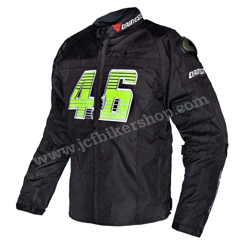 เสื้อการ์ด เสื้อการ์ดมอเตอร์ไซค์ Dainese 46 ผ้าคอร์ดูร่าไหล่ไทเทเนียม มีInnerซับในถอดได้ มีการ์ด 5 จุด