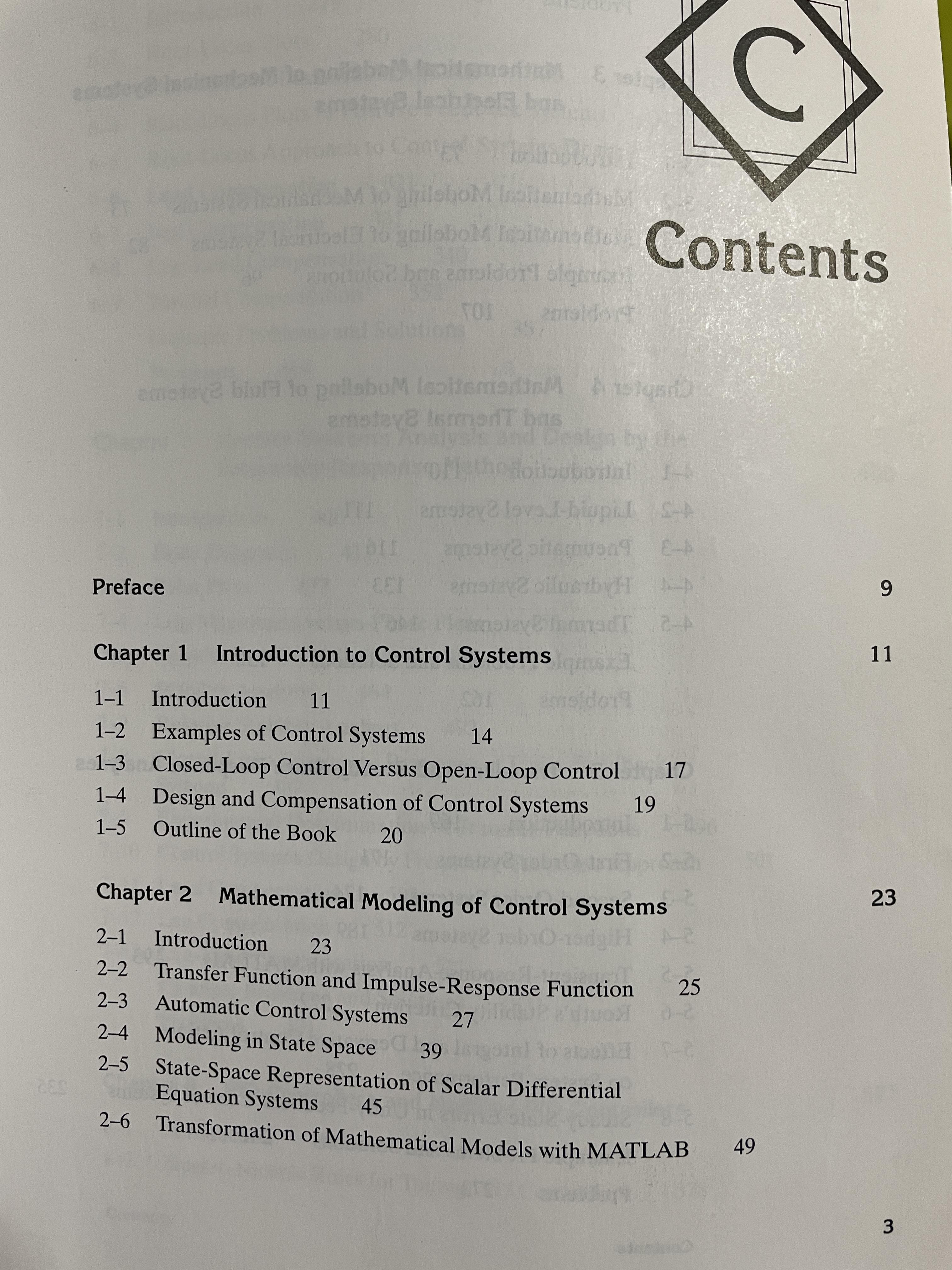 Modern Control Engineering. พิมพ์ครั้งที่ 5 ผู้เขียน Katsuhiko Ogata. 3 กก.