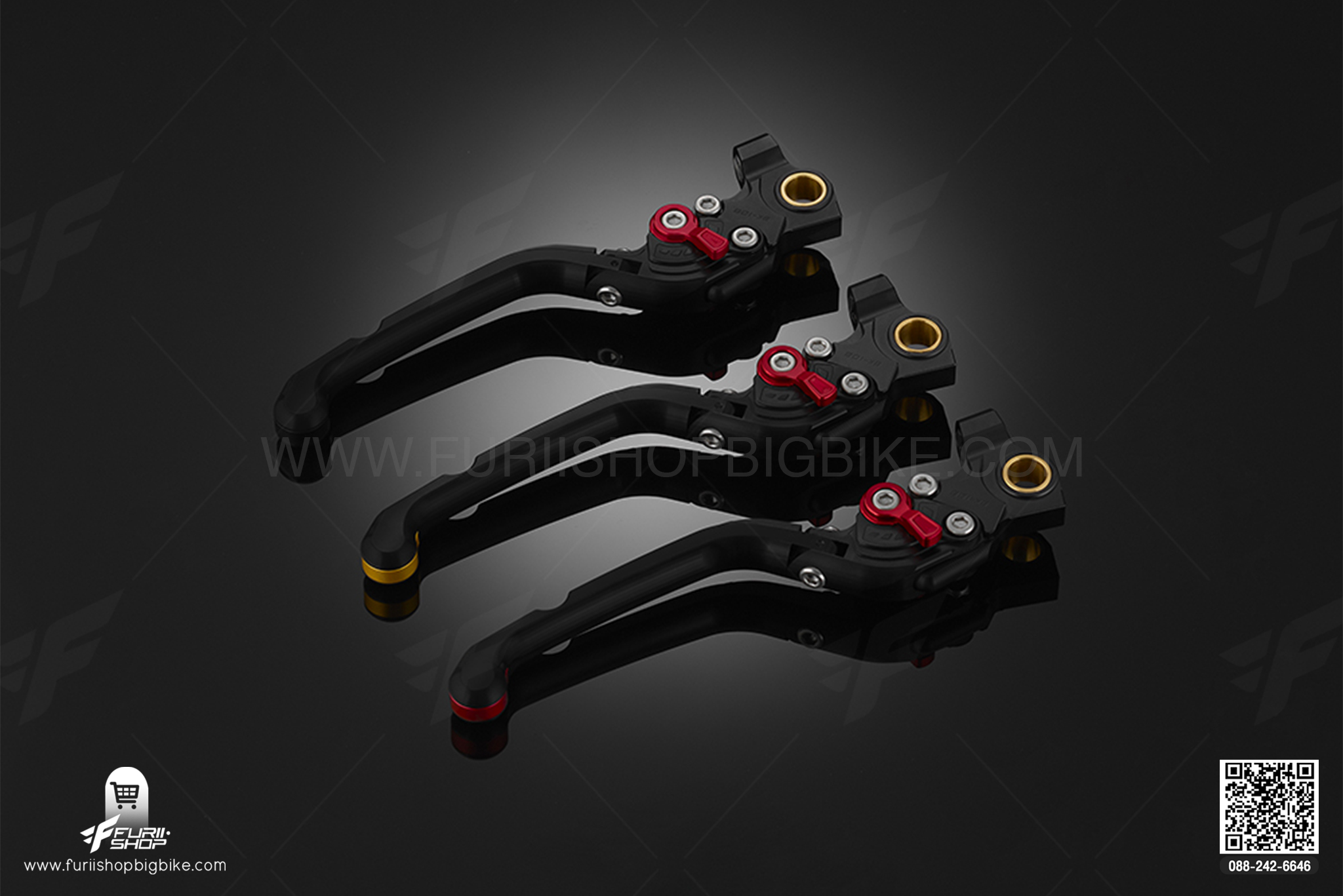 ก้านเบรค Premium Folding Adjustable Front Brake Lever Ducati Scrambler Full Throttle (2014-2018)