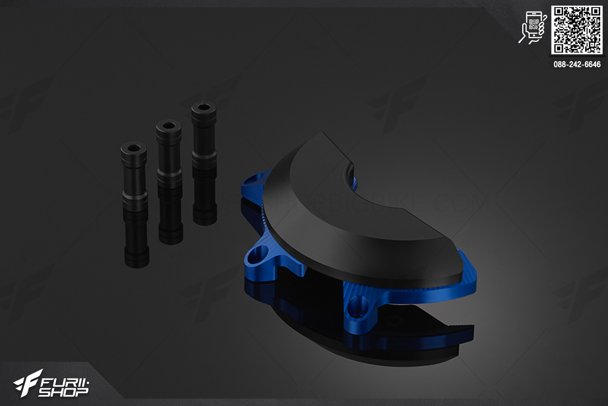 ชุดกันล้มเครื่อง กันแคร้ง Engine Guard Set (Left) Biker Yamaha MT-07 (2015-2017)