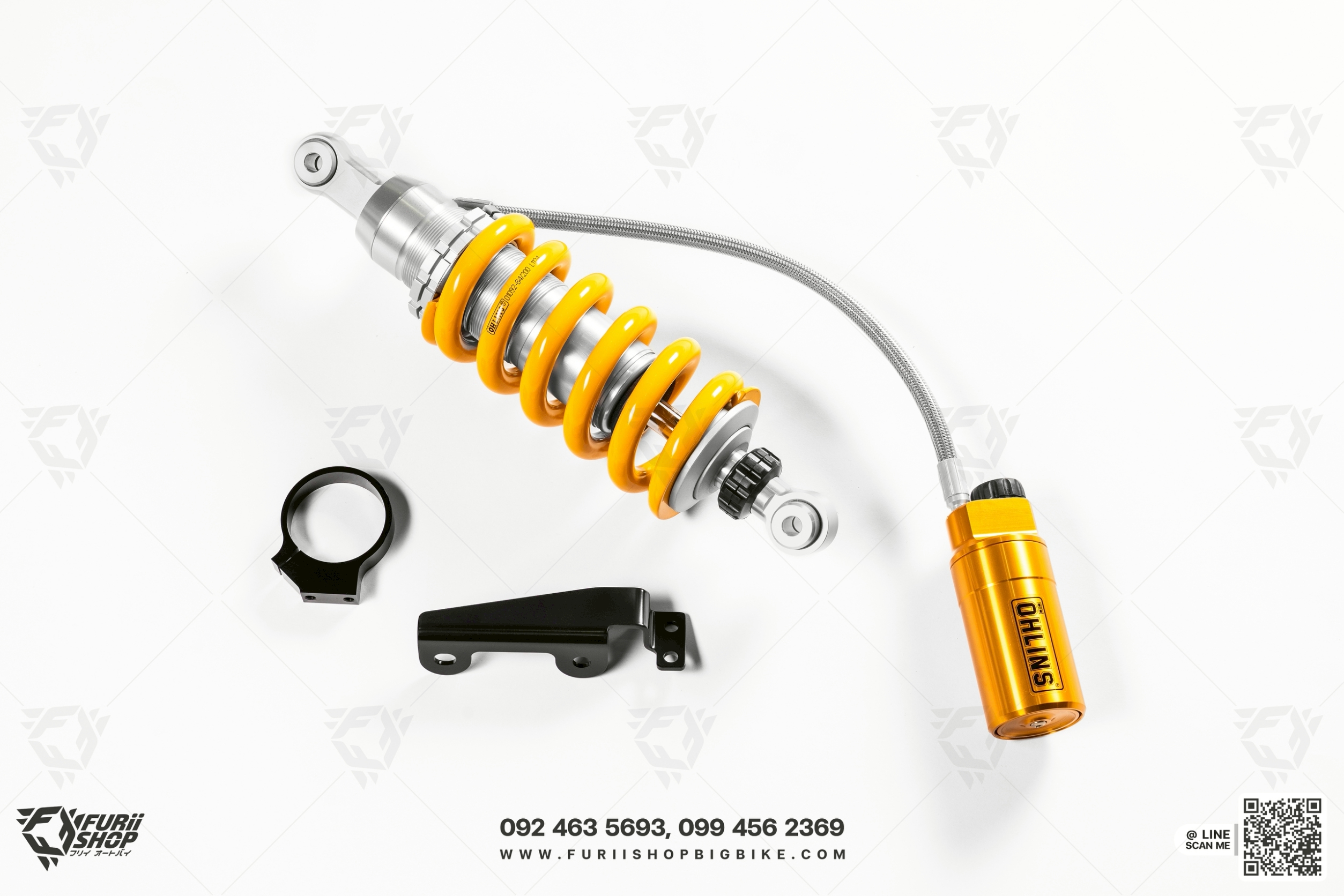 โช๊คหลังแต่ง Ohlins HO 450 For HONDA CB/CBR 650R ปี 2024