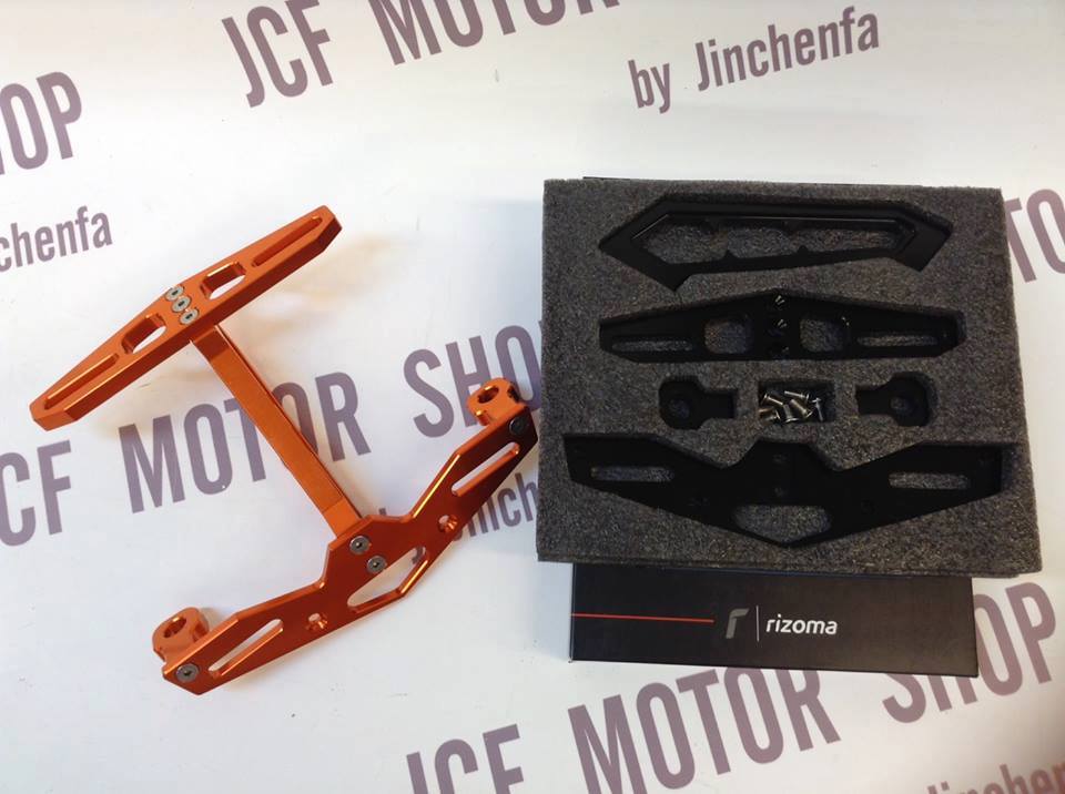 ขายึดป้ายทะเบียน Rizoma ใช้ได้กับทุกรุ่น งาน CNC