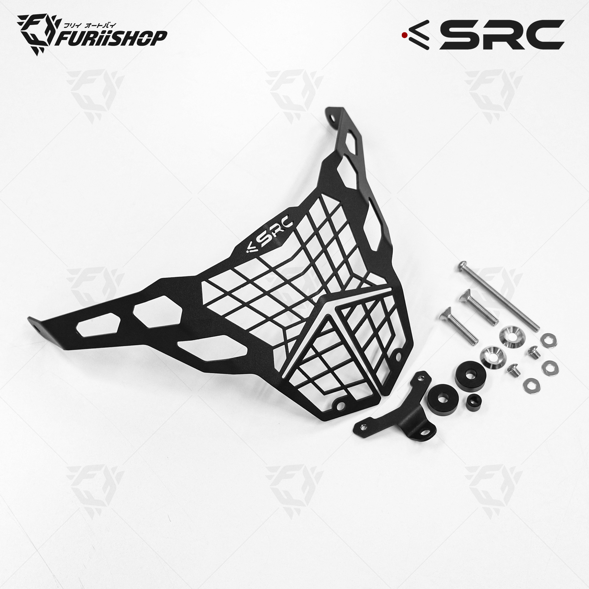 การ์ดไฟหน้า HEAD LIGHT GUARD FOR HONDA CRF 450 RL