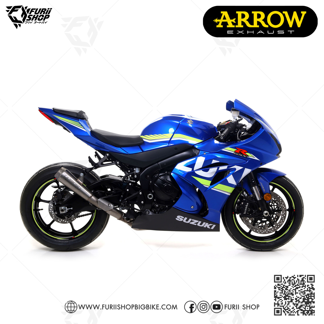 ท่อมอเตอร์ไซค์ Arrow Competition Moto GP : for Suzuki GSXR1000 2017-2022 All new!!