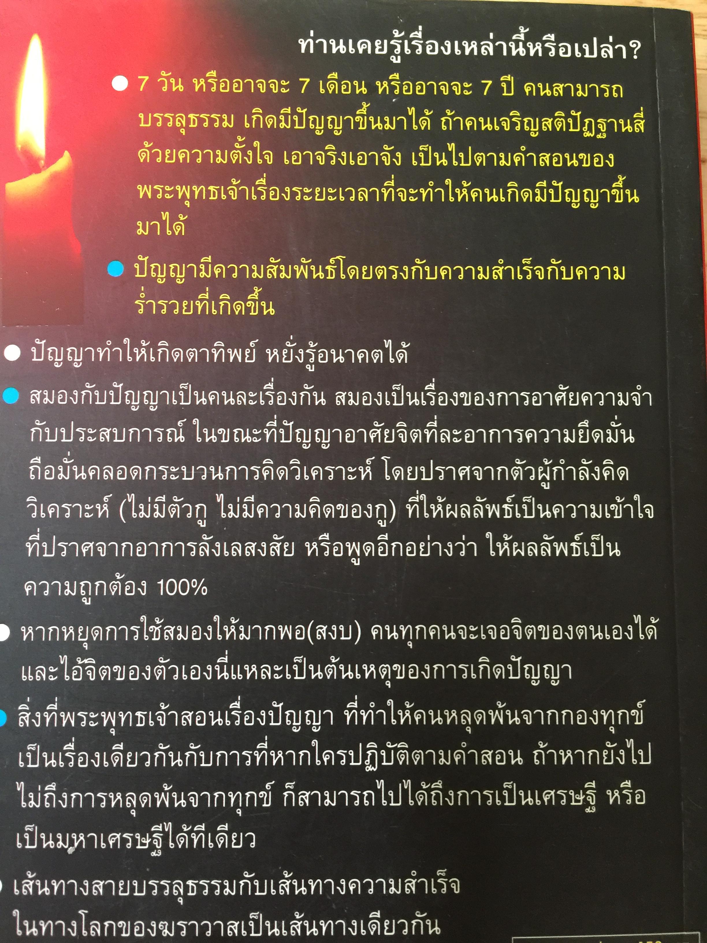 ปัญญา และวิธีทำให้เกิด ผู้เขียน ชาย กิตติคุณาภรณ์ 0 กก.
