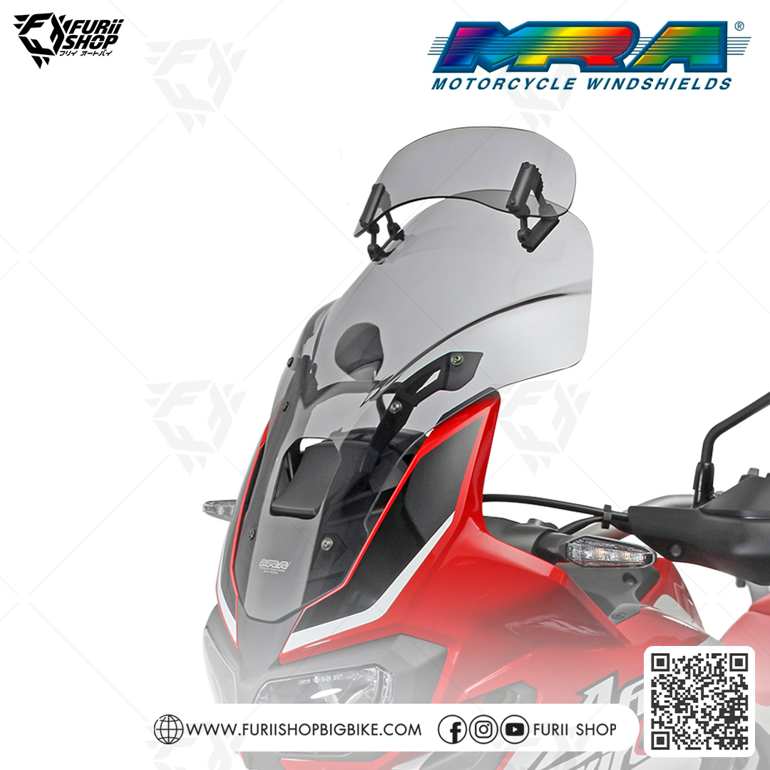 ชิลด์ MRA Windshield 2 Steps : for Honda Africa Twin 2016-2019 (Included DCT)