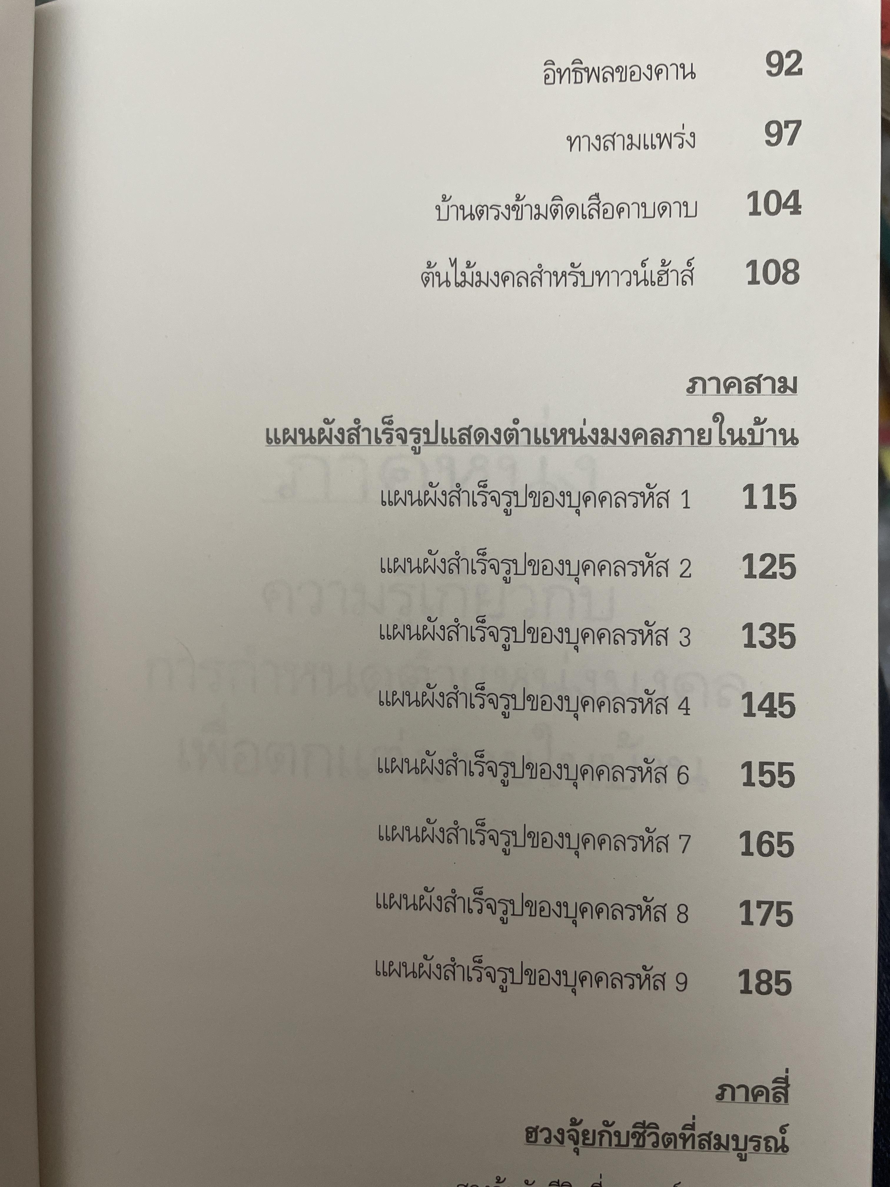 ฮวงจุ้ย สำหรับผู้อยู่ ทาวน์เฮ้าส์ 1,500 กรัม