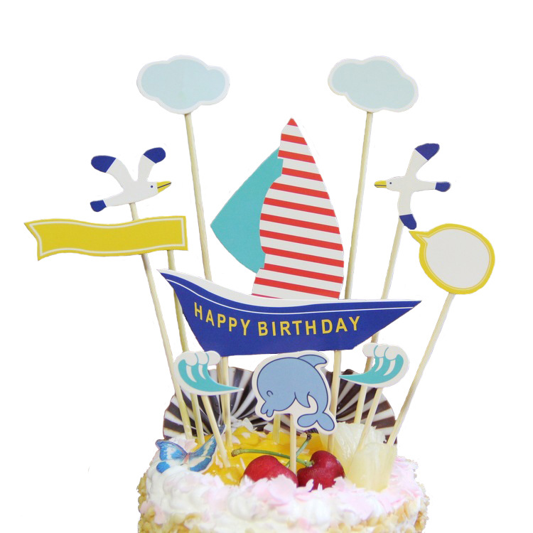 ป้านตกแต่งเค้ก ประดับตกแต่ง