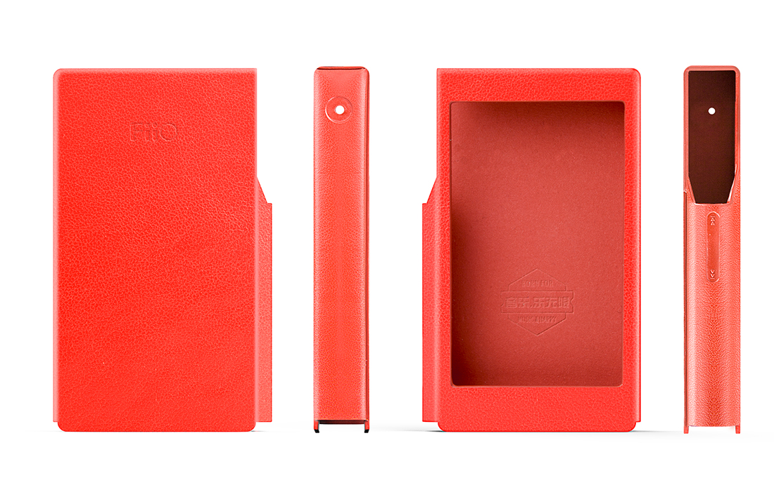 FiiO LC-FX5321 เคสหนังเกรดพรีเมี่ยมสำหรับ FiiO X5 III สีแดง (สินค้ามีตำหนิ)