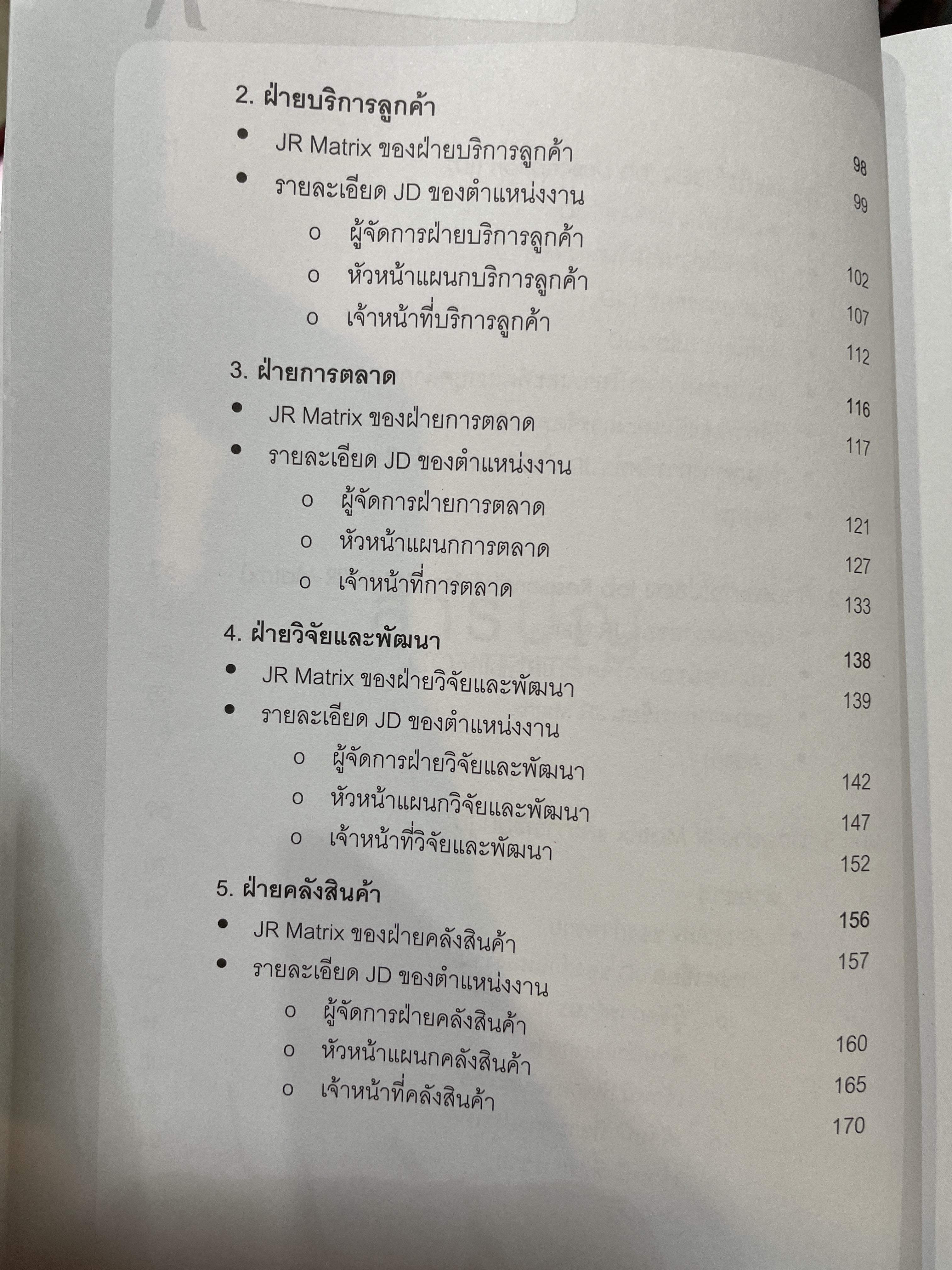 เทคนิคการเขียน JOB DESCRIPTION และ JR MATRIX. อธิบายขั้นตอนการเขียน Job Description อย่างละเอียดพร้อมตัวอย่าง เล่ม 2 ผู้เขียน ดร.อาภรณ์ภู่วิทยพันธ์ 2 กก.