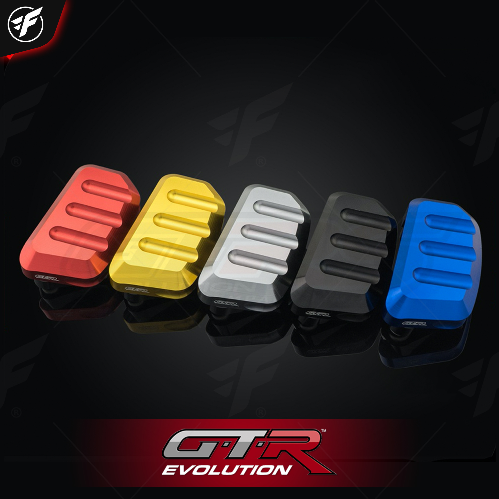 ตัวครอบแป้นเหยียบขาตั้งคู่ GTR ADV150/FORZA300'18/PCX150 NEW'18 / FORZA350