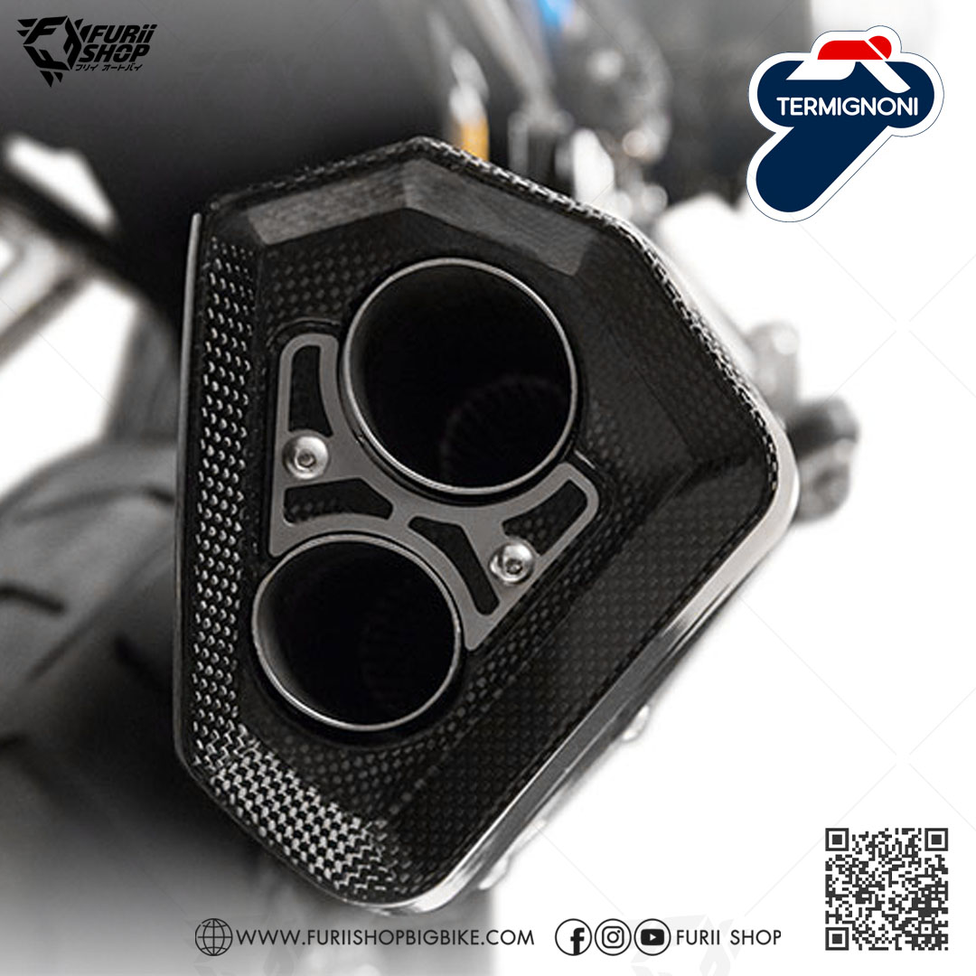 ท่อมอเตอร์ไซค์ Termignoni Slip on Black Line New Shape : for BMW R1200GS LC 2013-2018