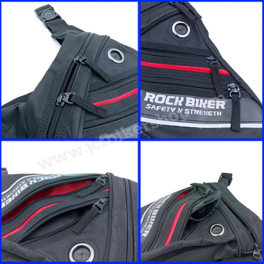 กระเป๋าคาดเอว คาดขา กระเป๋าใส่โทรศัพท์ Rock Biker