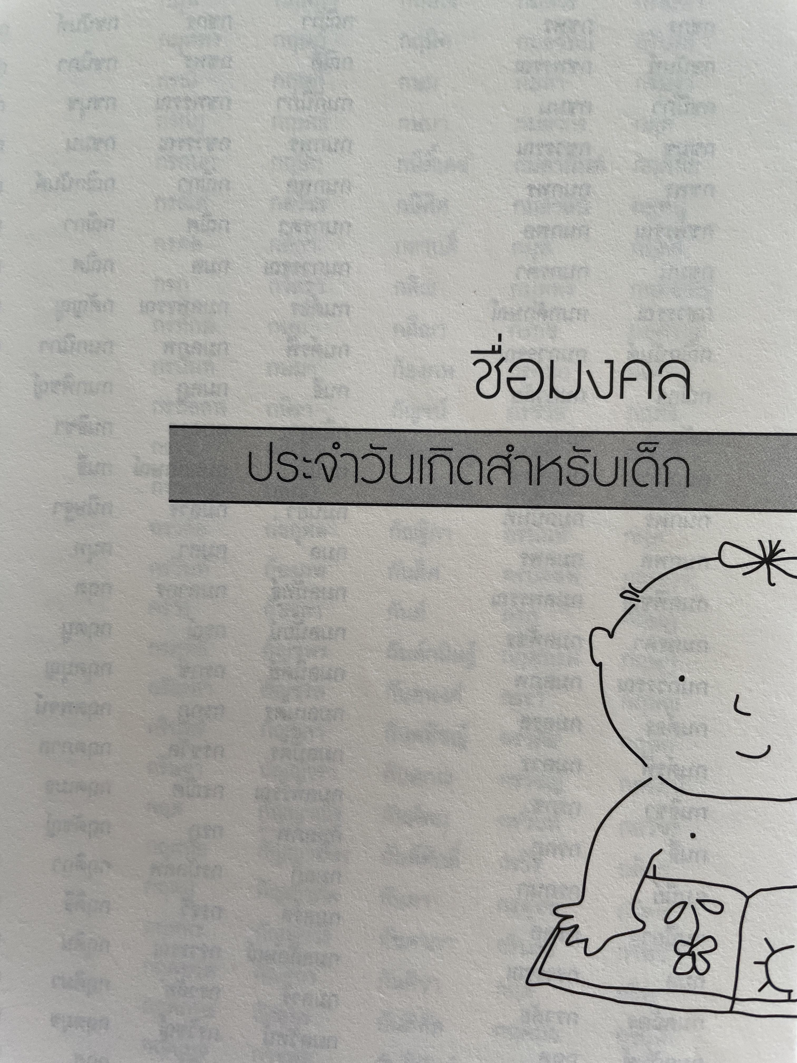 คู่มือตั้งชื่อลูก โดย เสฐียรพงษ์ วรรณปก 800 กรัม