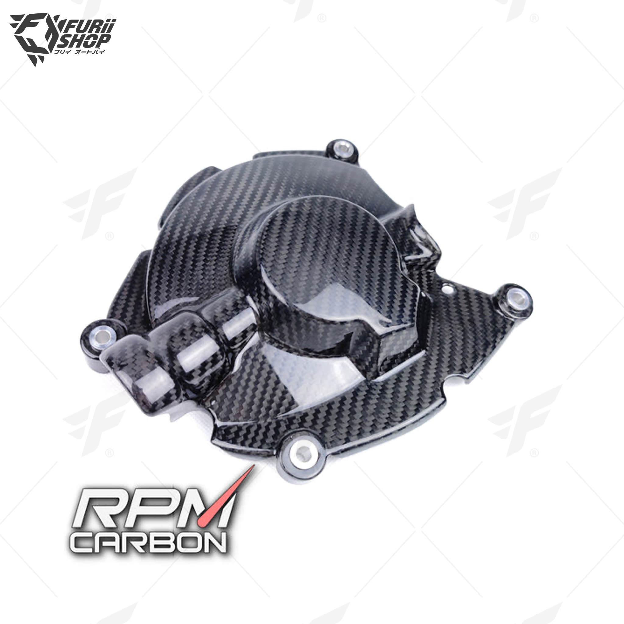 ครอบเครื่อง RPM Carbon Engine Cover V1 Big : for Yamaha R1 2015+