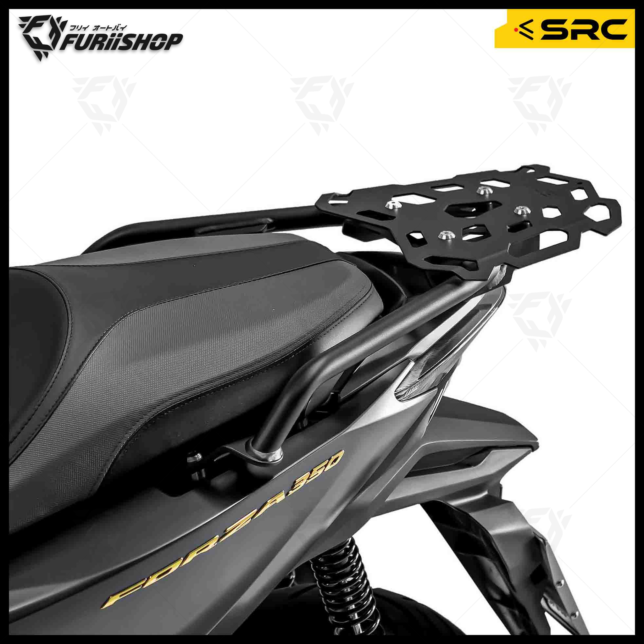 แร็คท้าย SRC TOP RACK SRC FOR HONDA FORZA 300 /FORZA 350