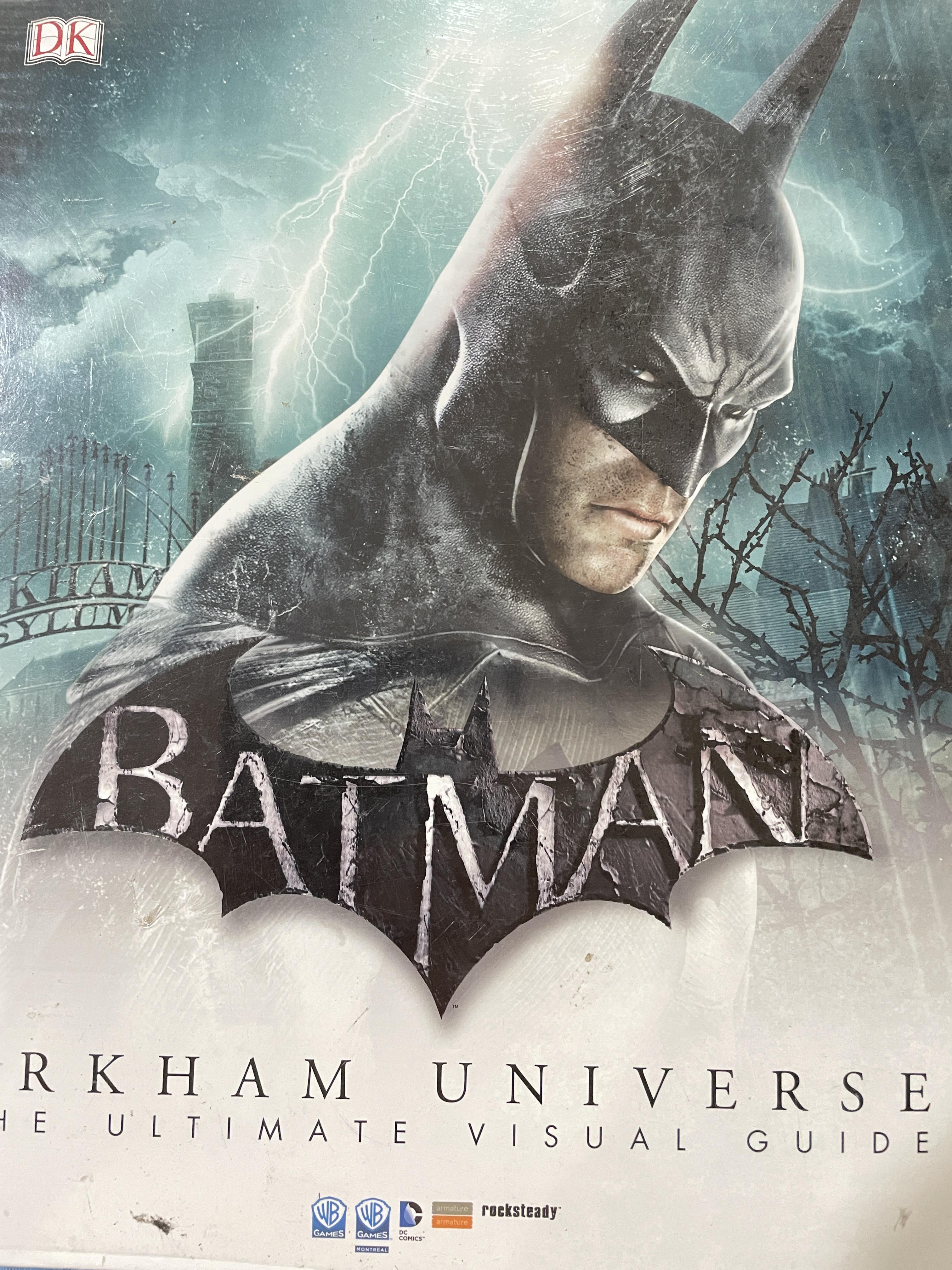 BATMAN. ARKHAM UNIVERSE. THE ULTIMATE VISUAL GUIDE. 4,500 กรัม