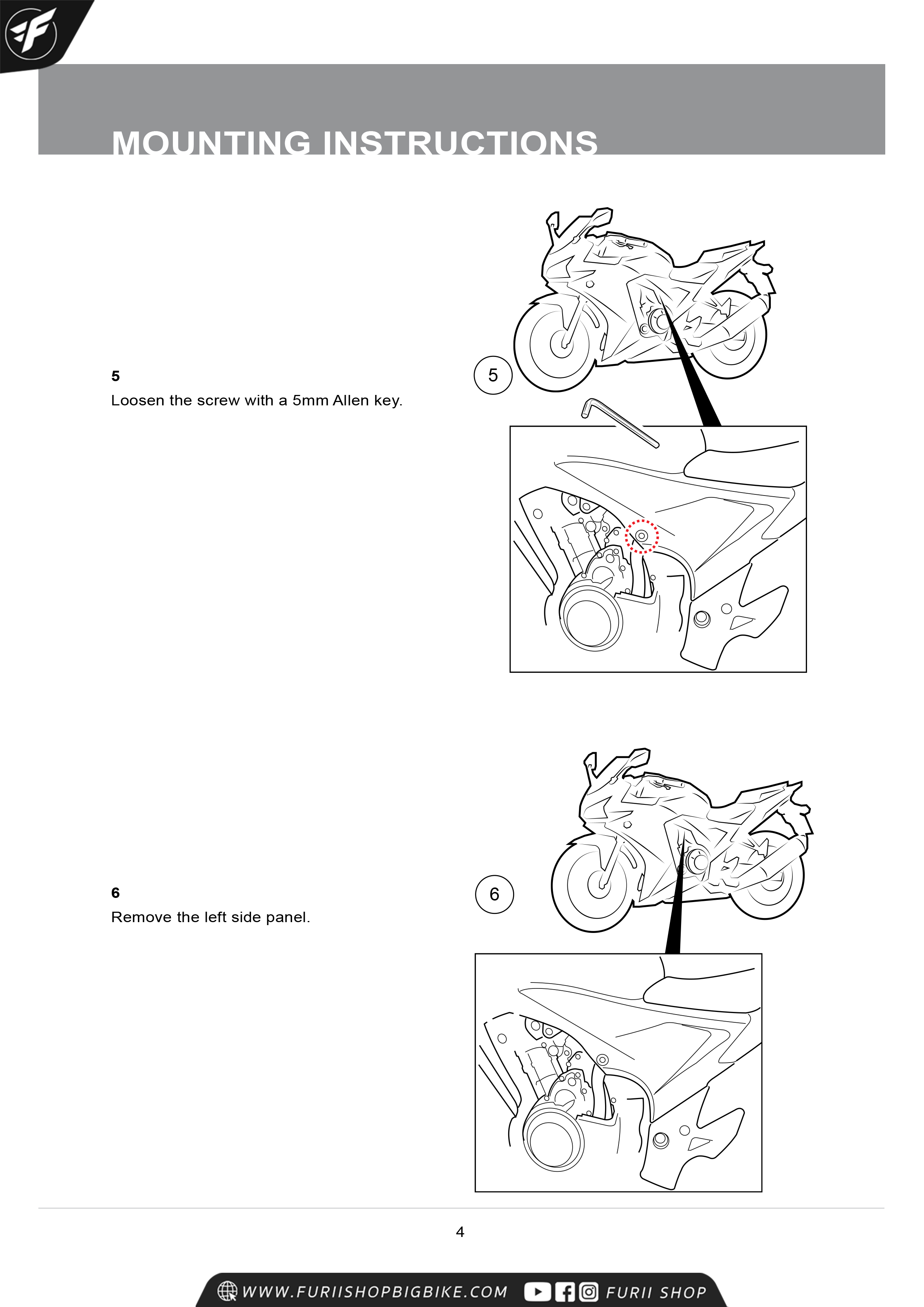 โช๊คหลัง OHLINS HO704 FOR Honda CBR500R, CB500F 2013-2017