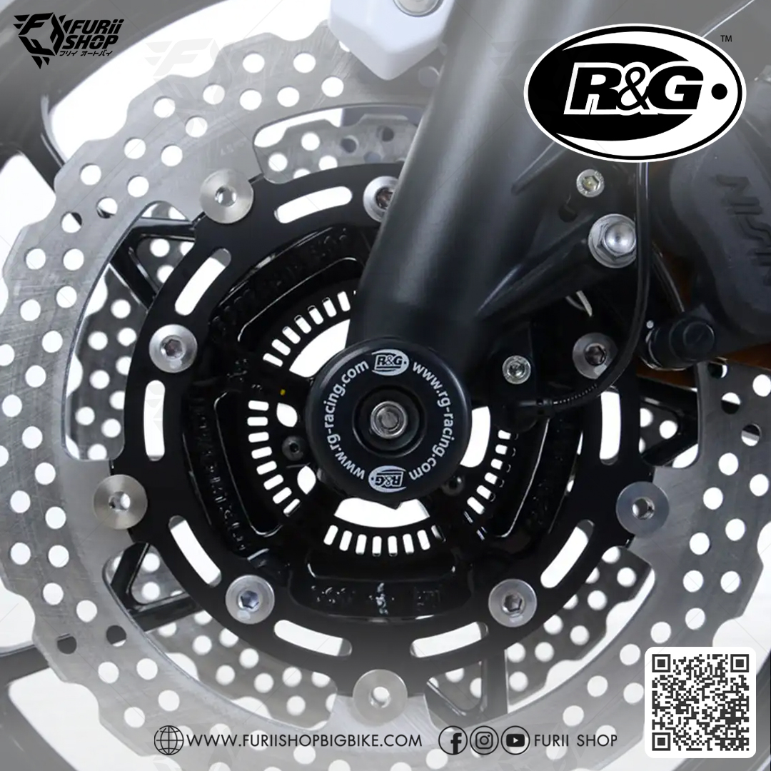 กันล้มหน้า R&G Front Protector : for Kawasaki Ninja650 / Z650 2020